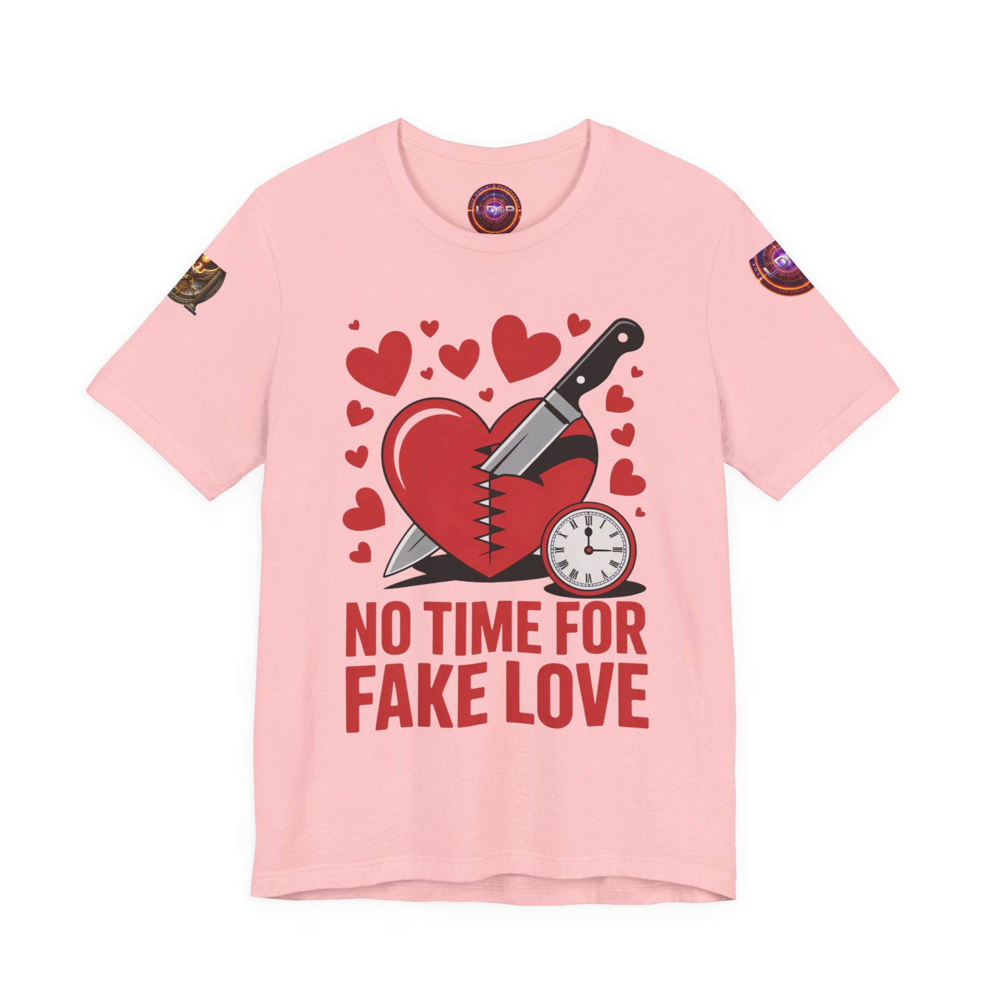 Short Sleeve Tee - No Fake Love Design