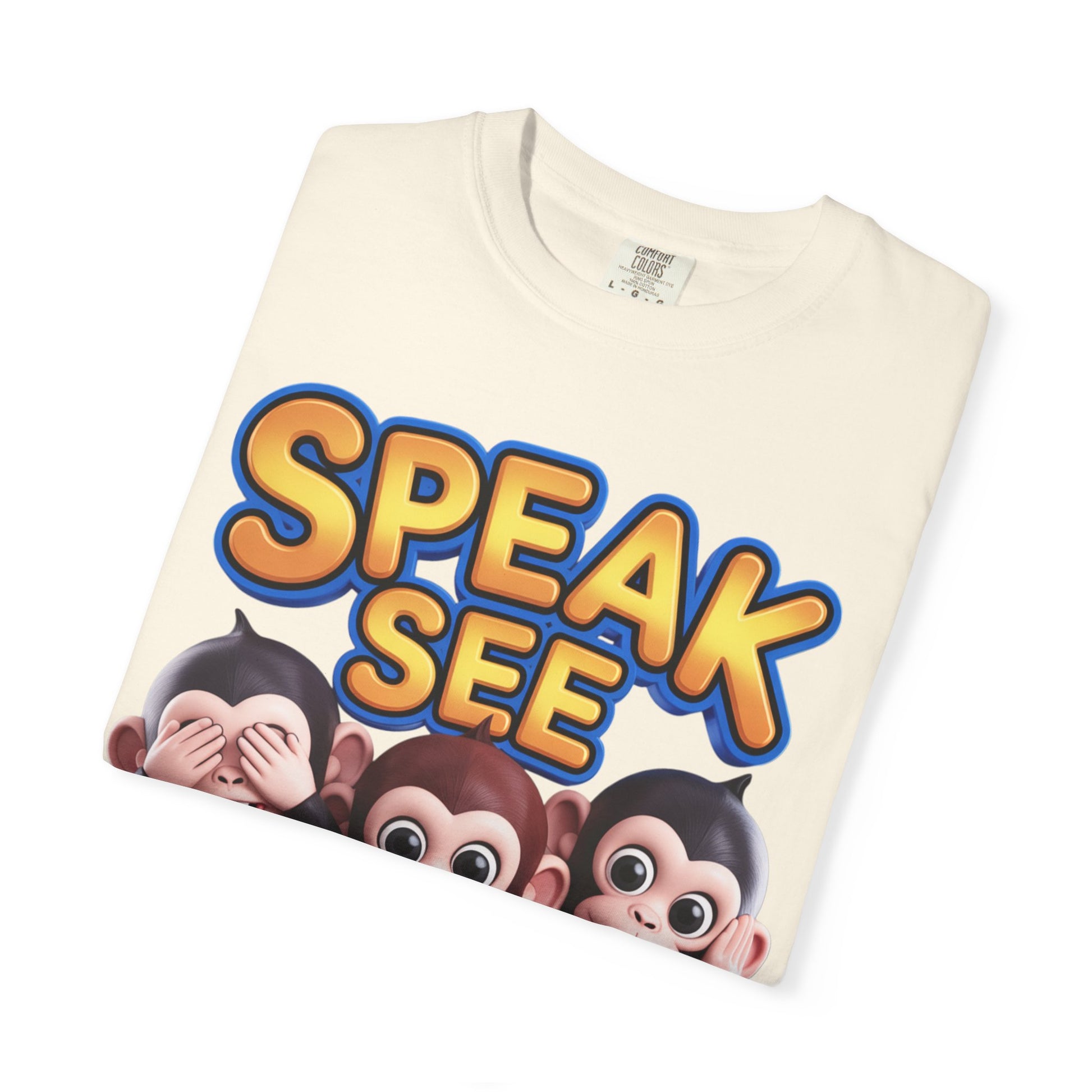 Graphic T-Shirt Speak See Hear No Evil