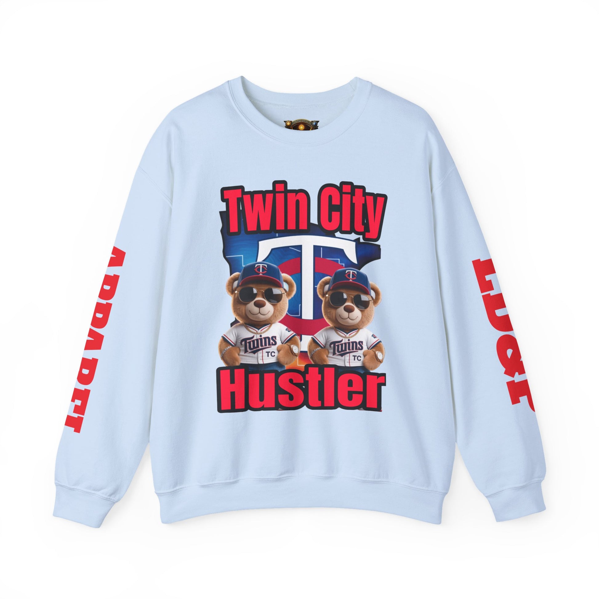 Crewneck Sweatshirt Twin City Hustler LD&P Apparel Design