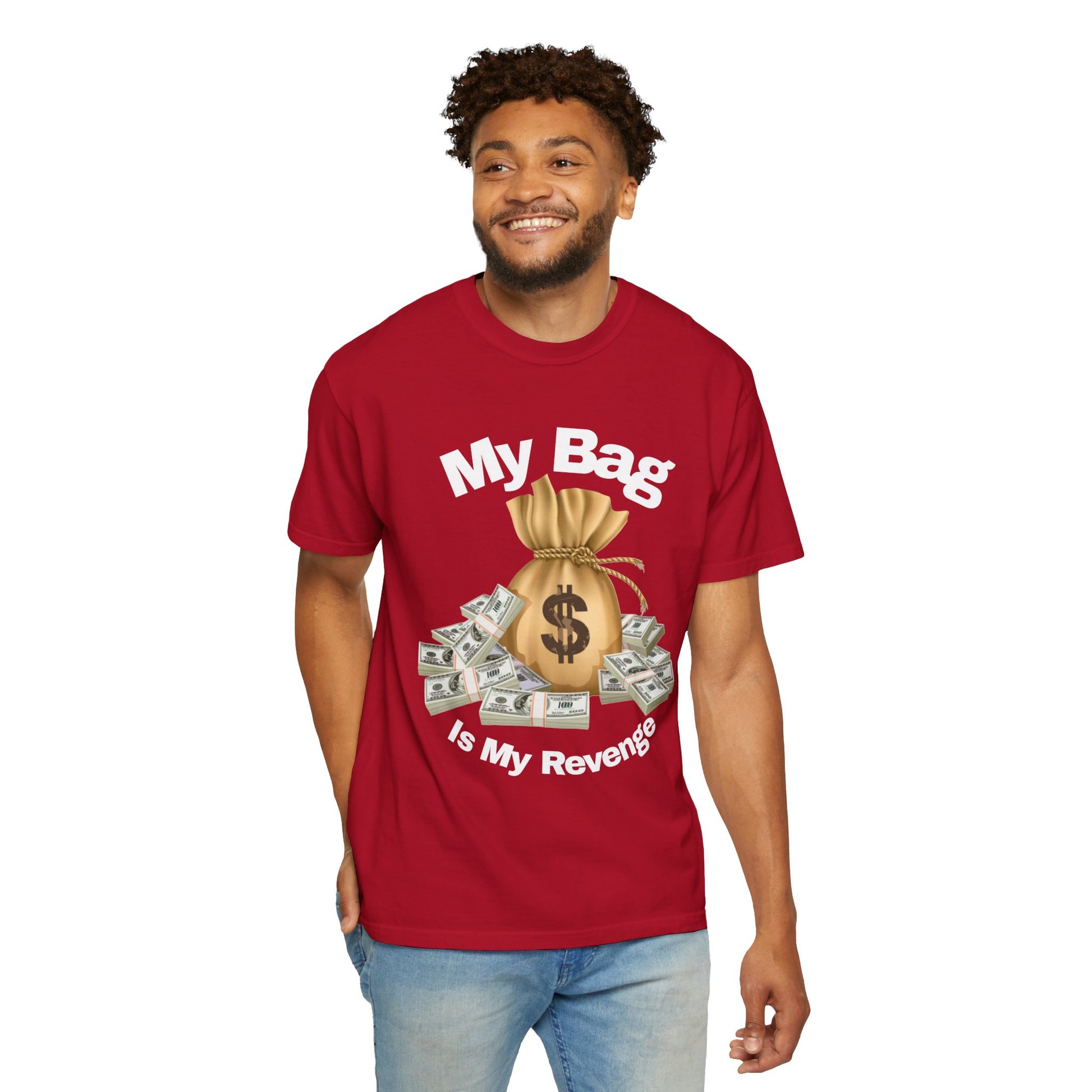T-Shirt My Bag is My Revenge Unisex Garment-Dyed