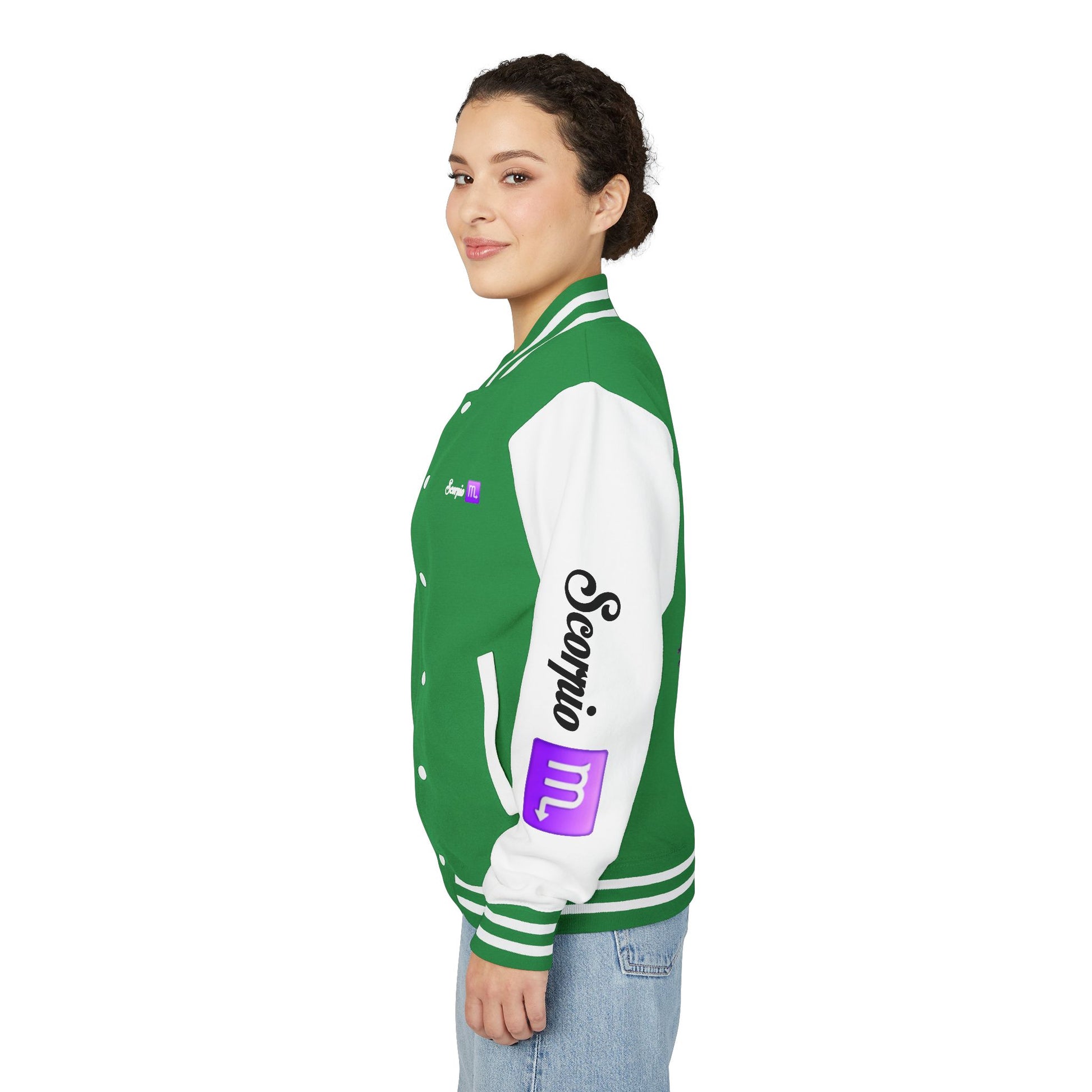 Letterman Jacket Scorpio Zodiac Design