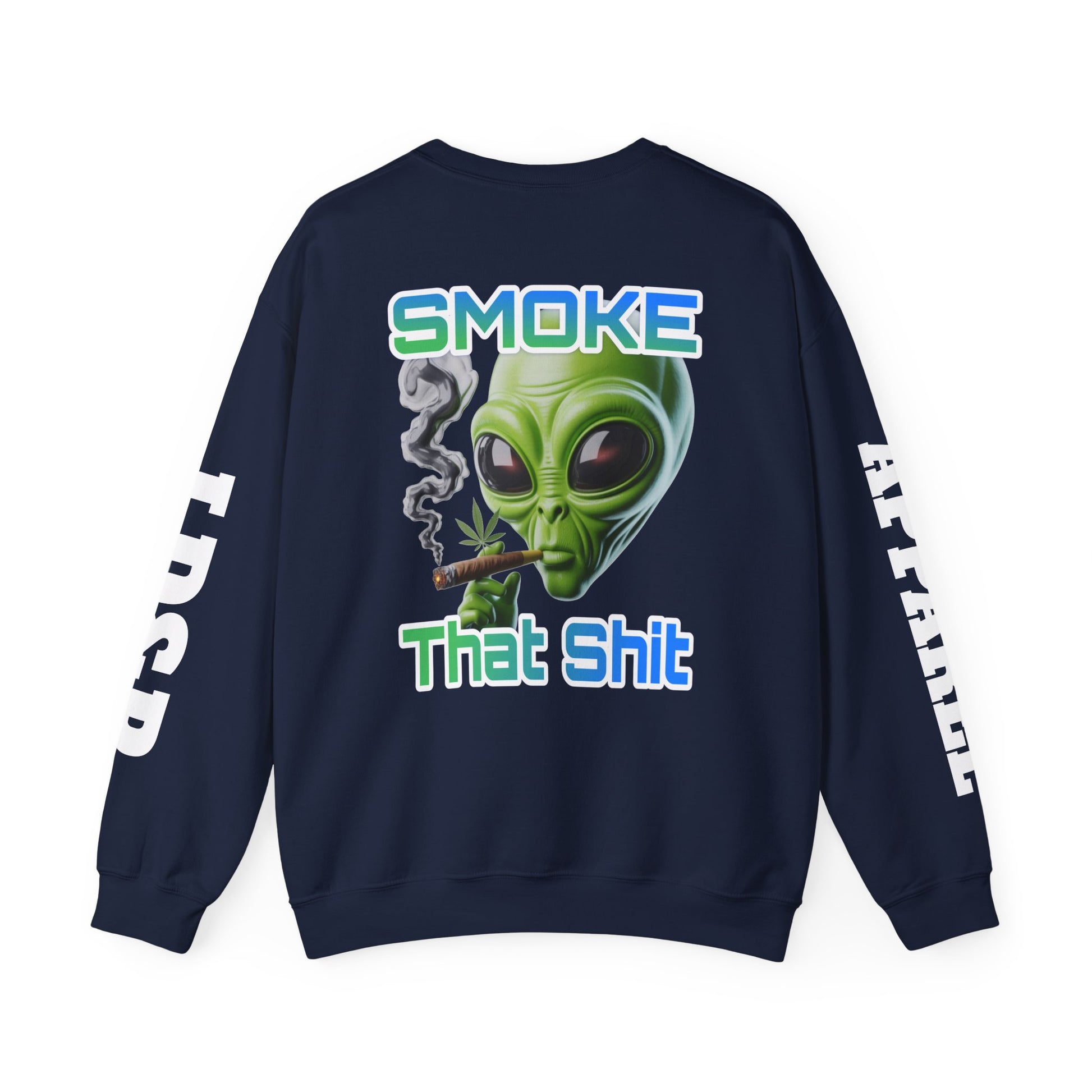 Crewneck Sweatshirt - Smoke That LD&P APPAREL Design