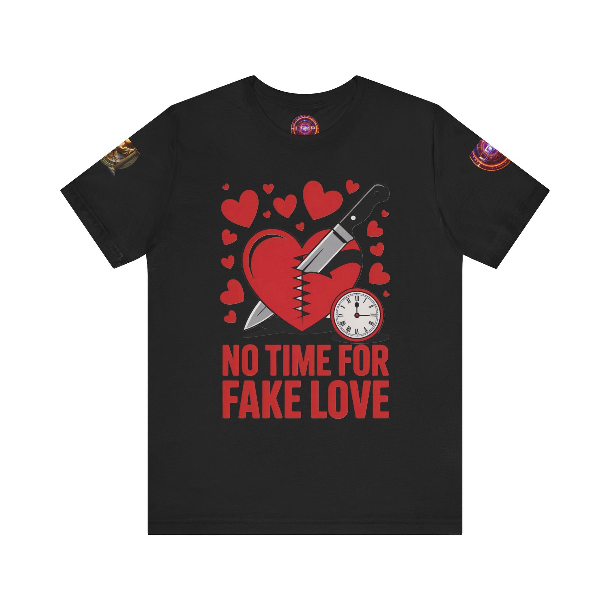 Short Sleeve Tee - No Fake Love Design