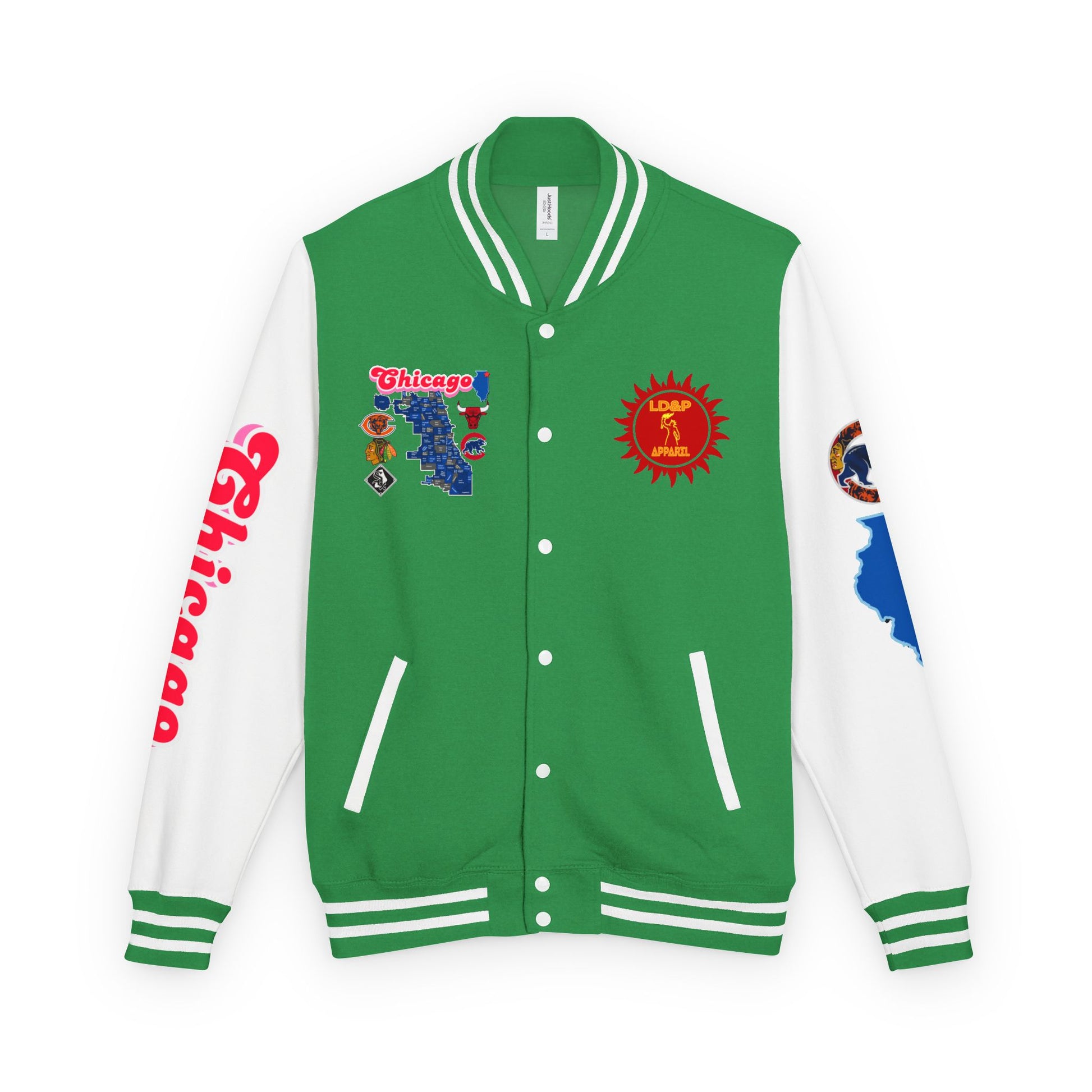Letterman Jacket Chicago Design