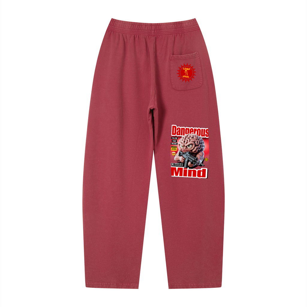 Unisex Vintage Wash Loose Sweatpants