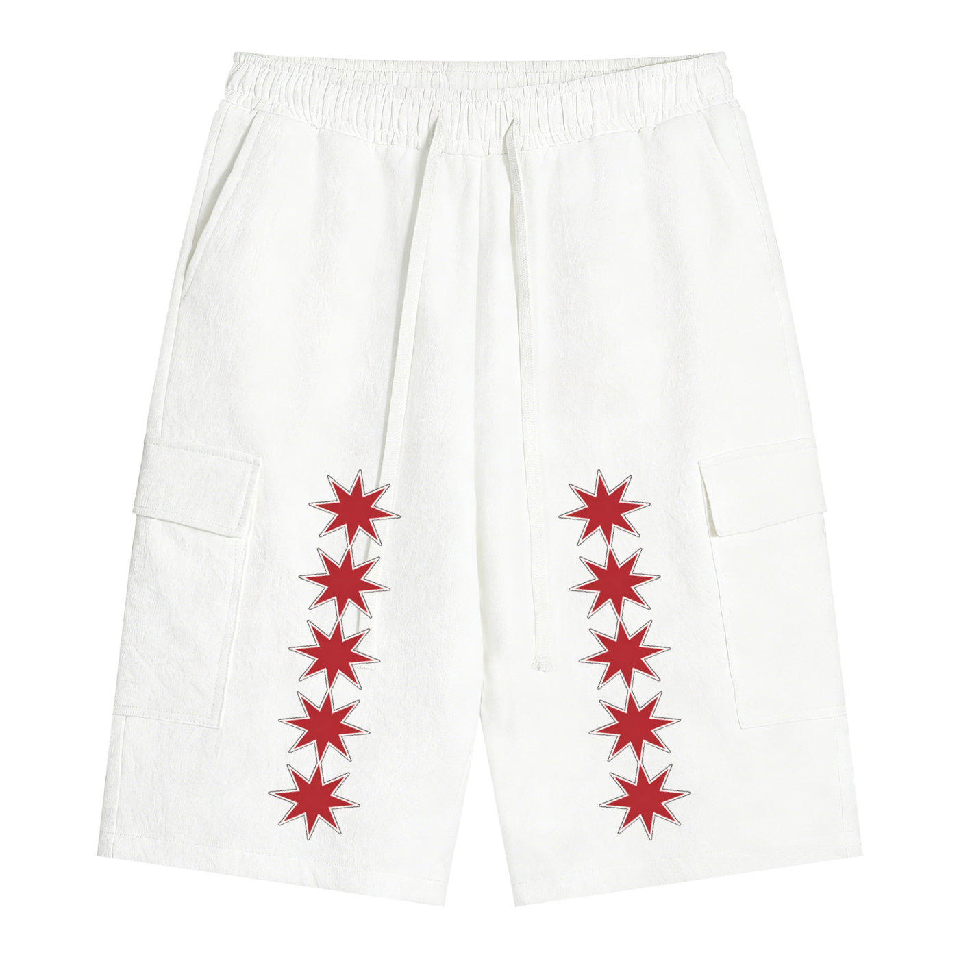 LD&P  APPAREL  Drawstring Cargo Shorts