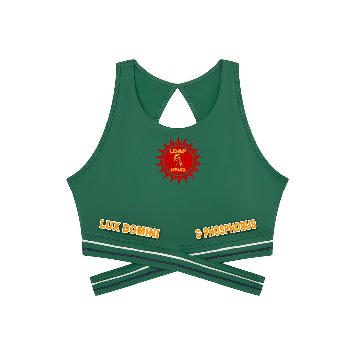 Women’s Criss-Cross Band Sports Bra