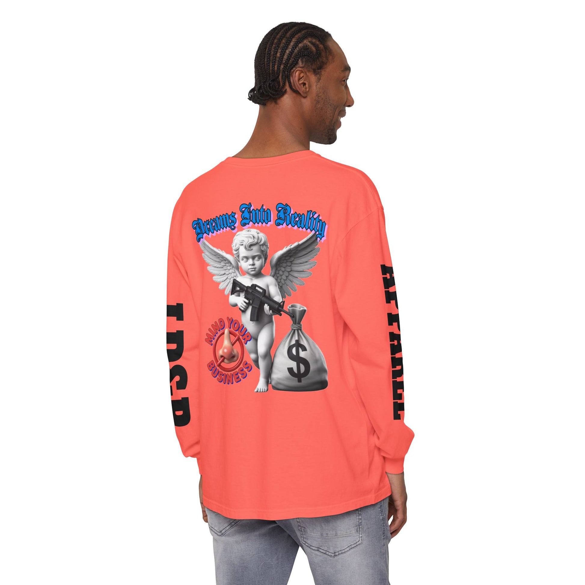 Garment-Dyed Long Sleeve T-Shirt Dreams Into Reality