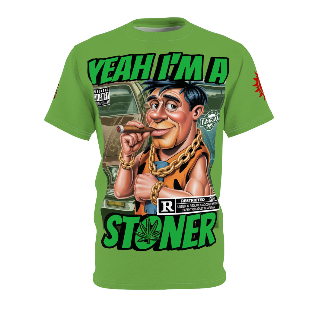 Yeah I'm a Stoner T-Shirt LD&P APPAREL Light Green