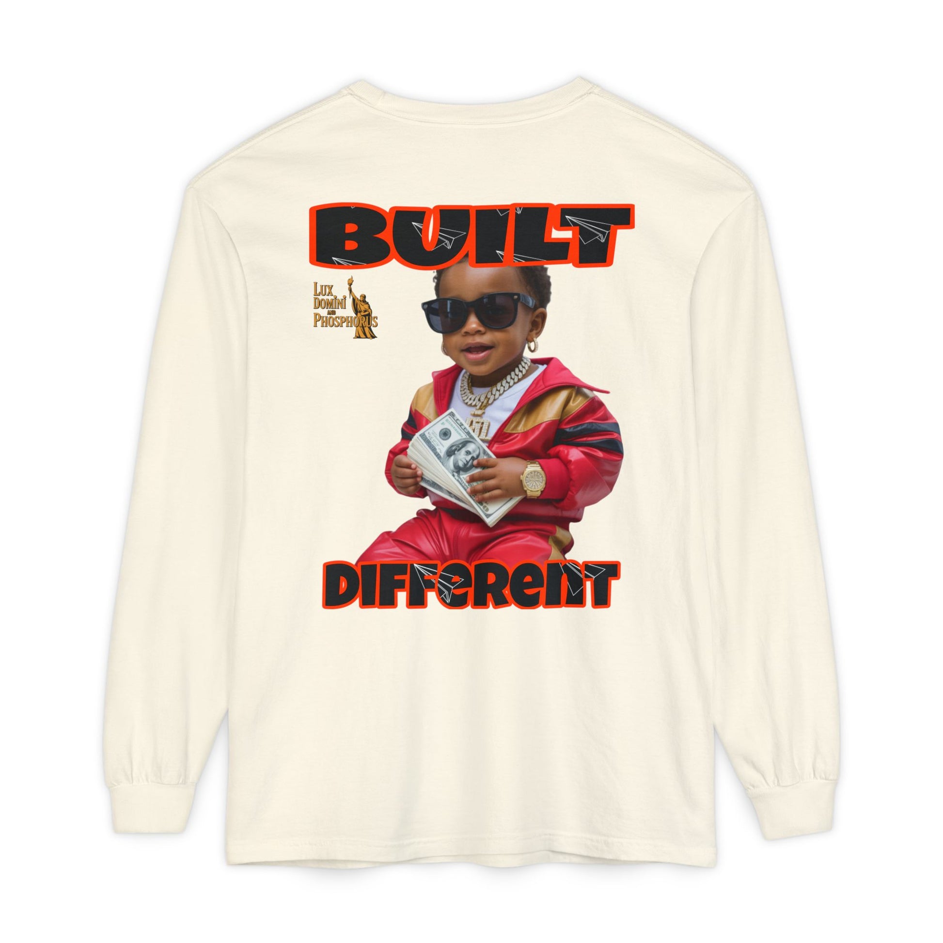 Long Sleeve T-Shirt - Built Different LD&P Apparel Design