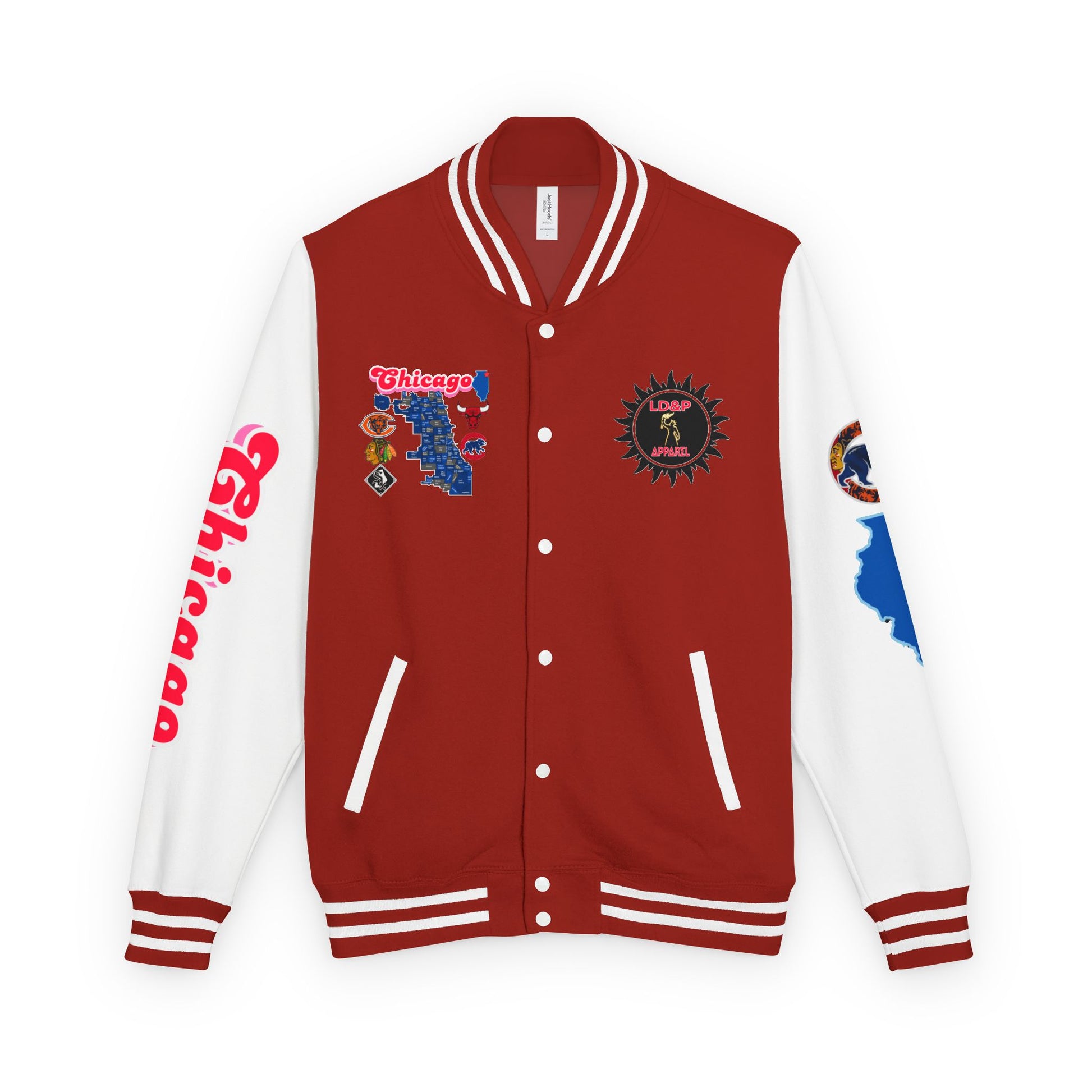 Letterman Jacket Chicago Design