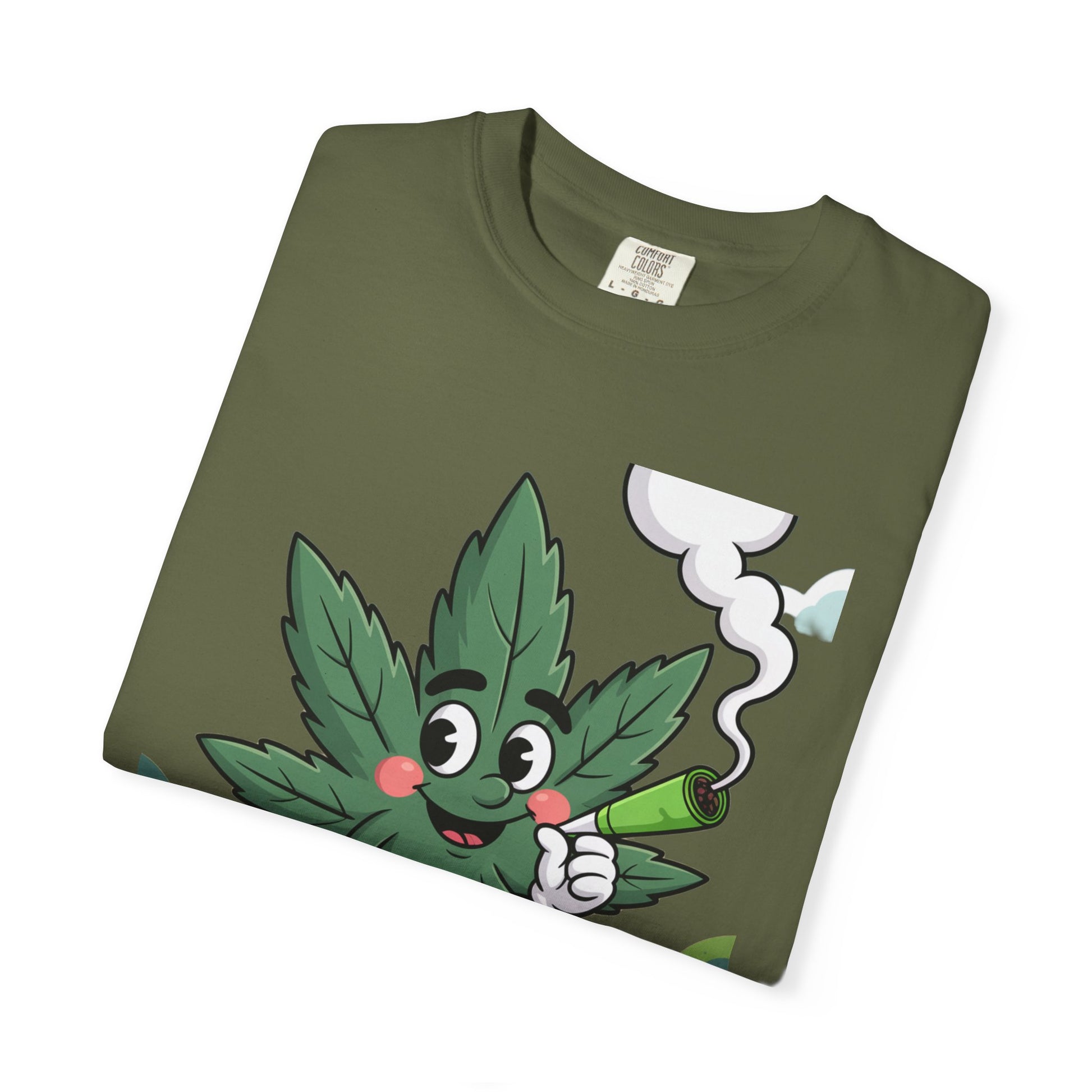 Garment-Dyed T-shirt Let's Get High Unisex Tee
