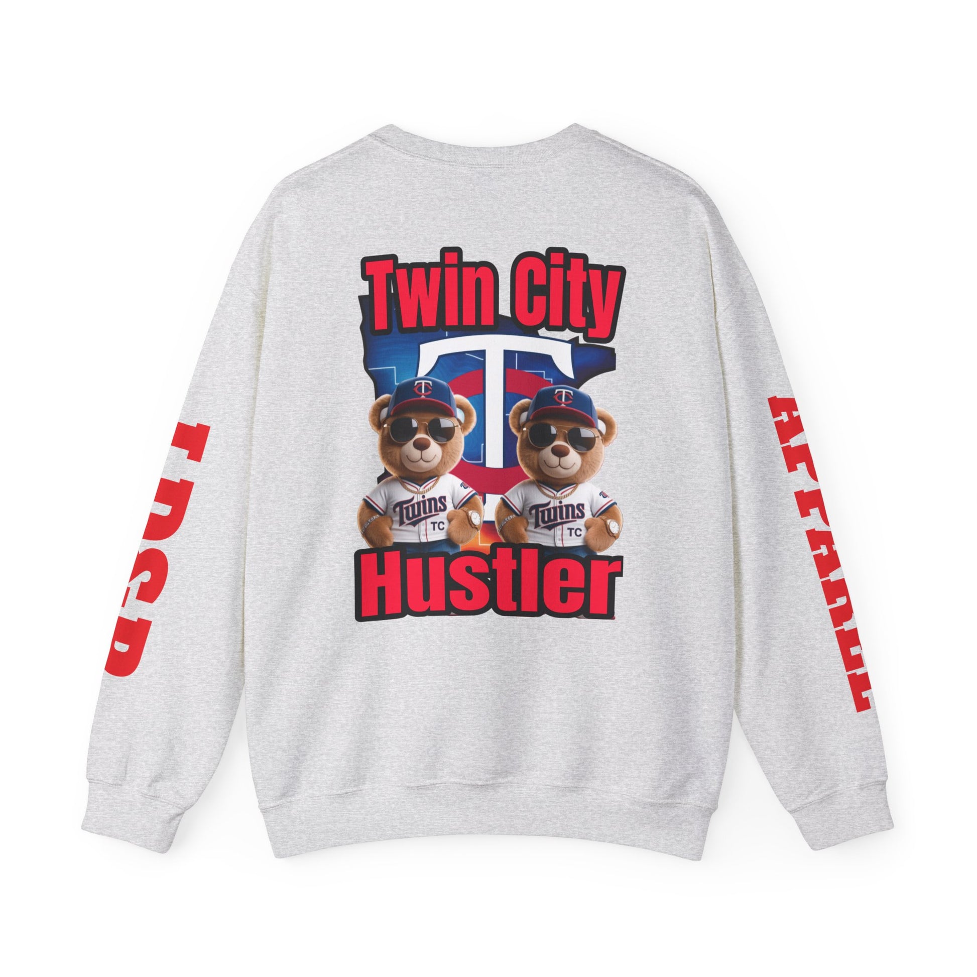 Crewneck Sweatshirt Twin City Hustler LD&P Apparel Design
