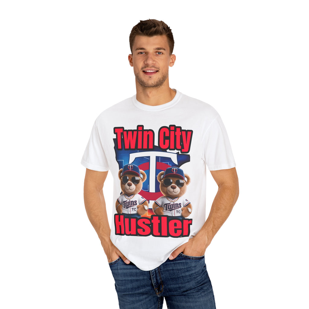 Hustler Garment-Dyed T-shirt - Twin City LD&P Apparel Design