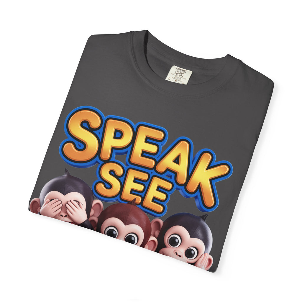 Graphic T-Shirt Speak See Hear No Evil