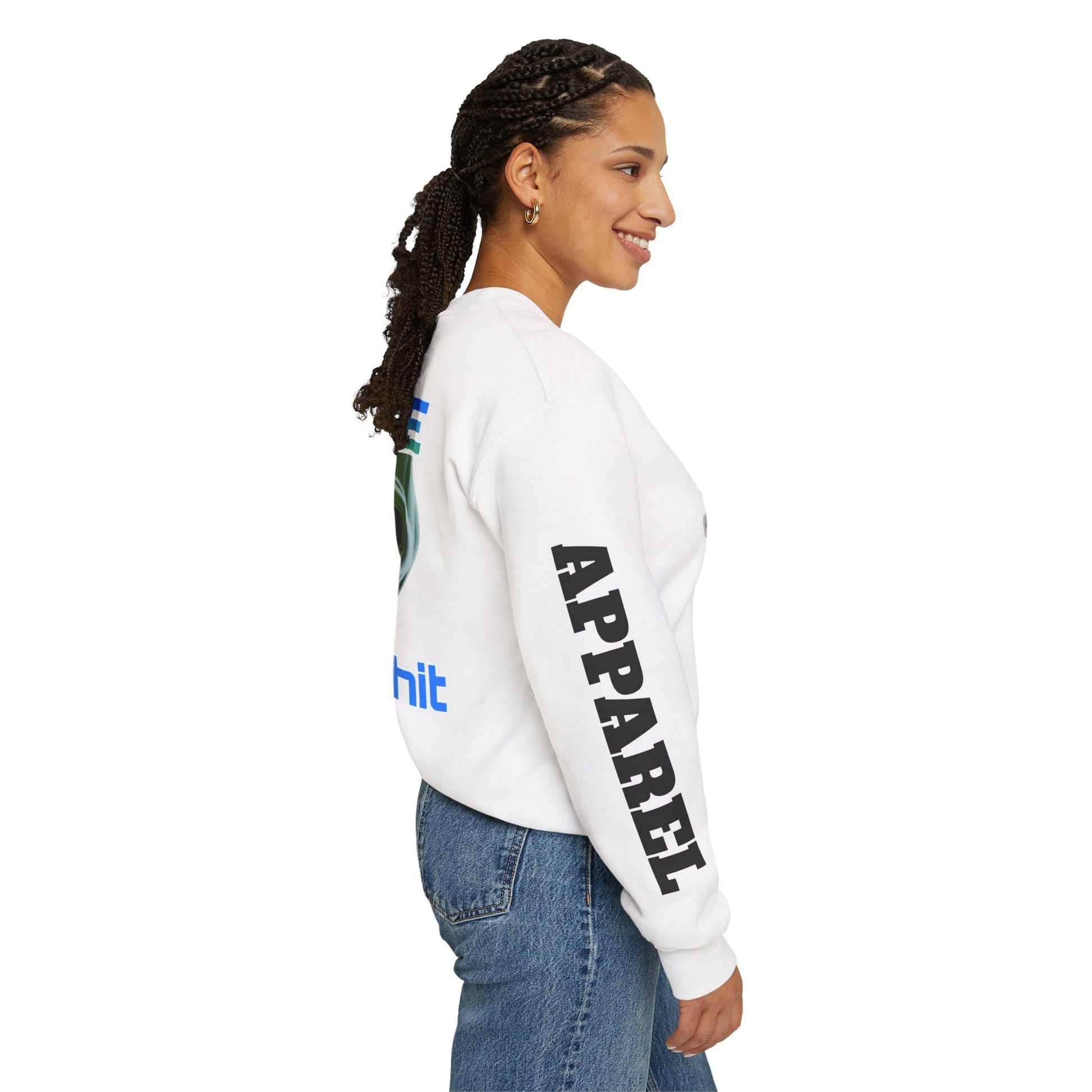Crewneck Sweatshirt - Smoke That LD&P APPAREL Design