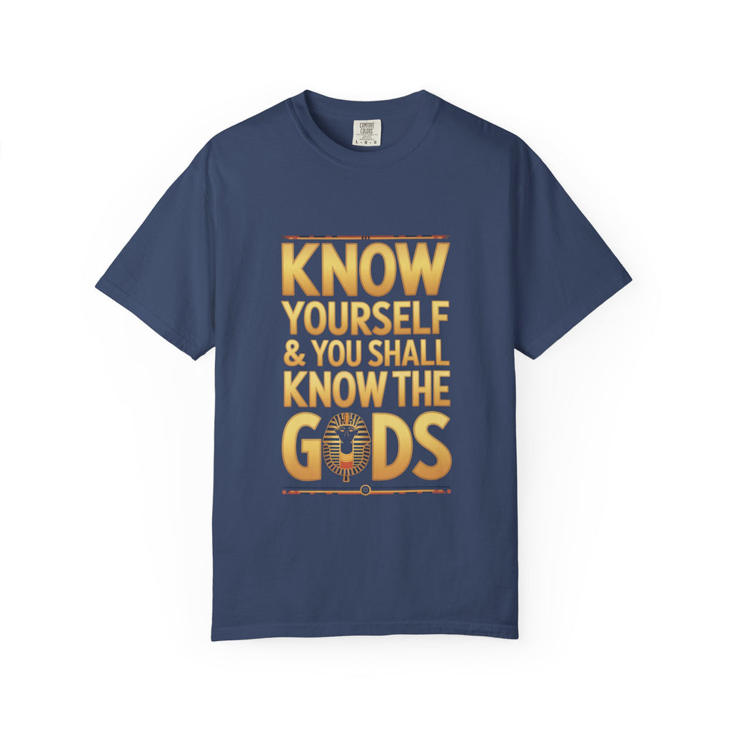 Garment-Dyed T-shirt - Know Yourself Design