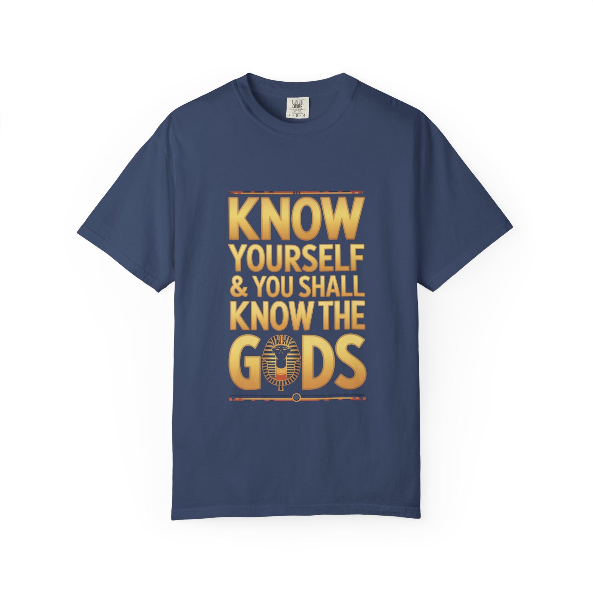 Garment-Dyed T-shirt - Know Yourself Design
