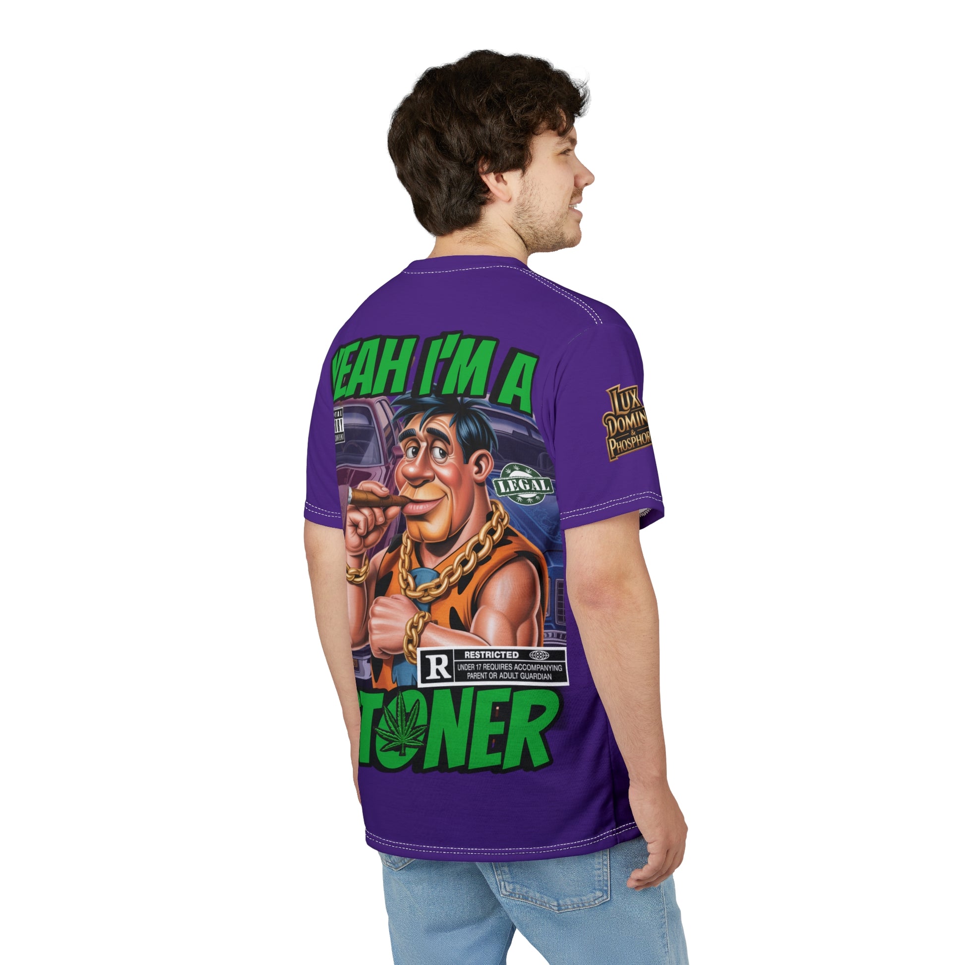 Yeah I'm a Stoner T-Shirt LD&P APPAREL Purple