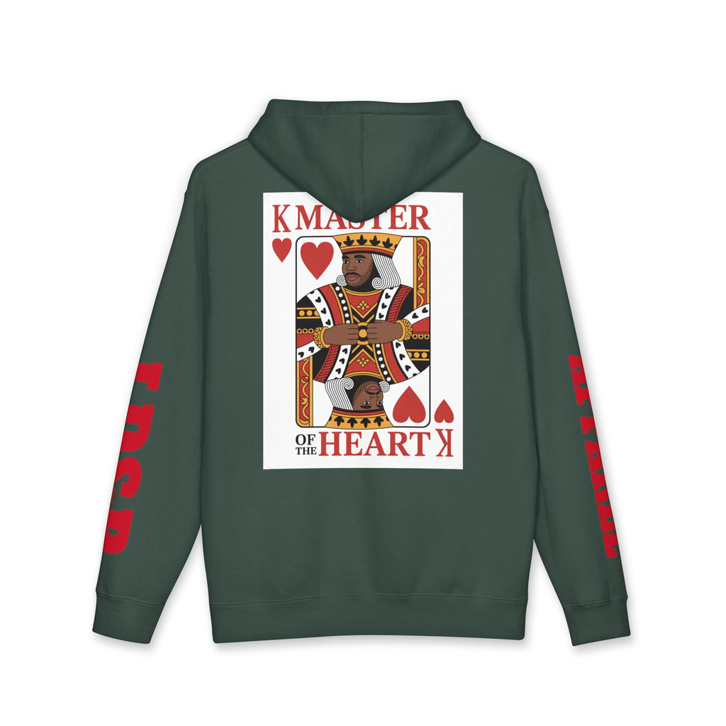 King Of Hearts  Heavyweight Hooded Sweatshirt