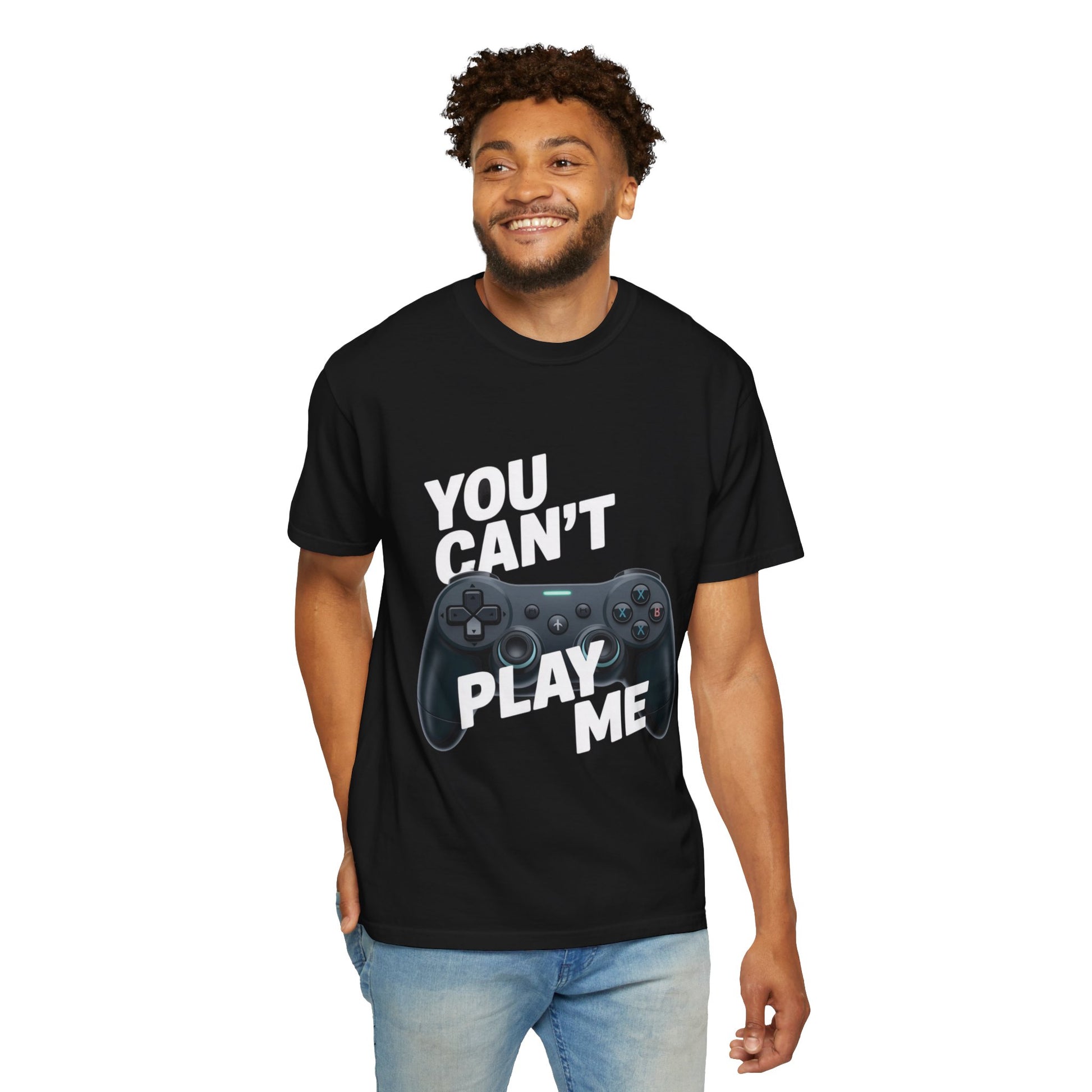 T-Shirt - 'You can't play me' Unisex Garment-Dyed Tee