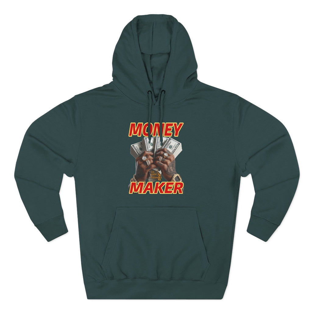 Fleece Hoodie - Money Maker Design