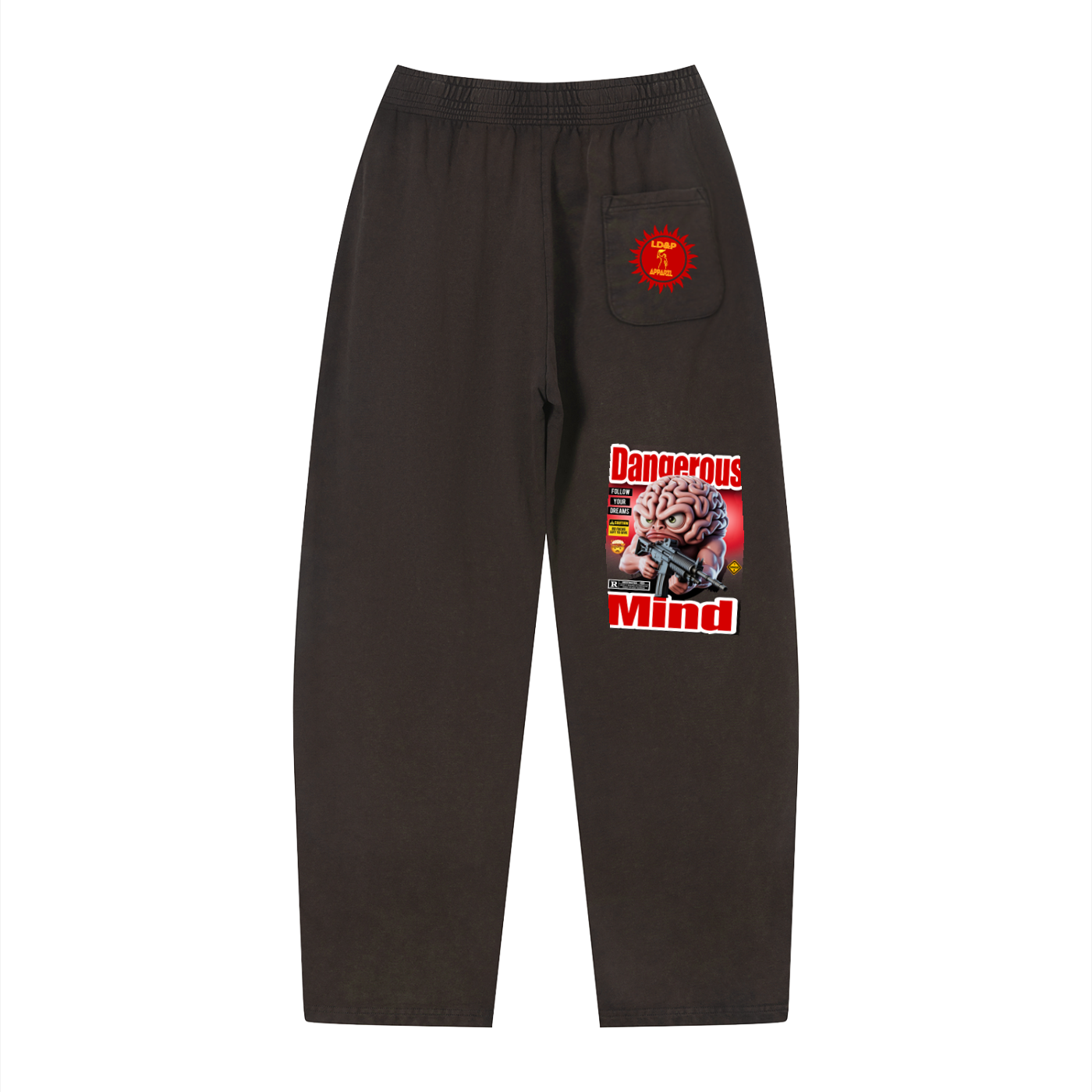 Unisex Vintage Wash Loose Sweatpants