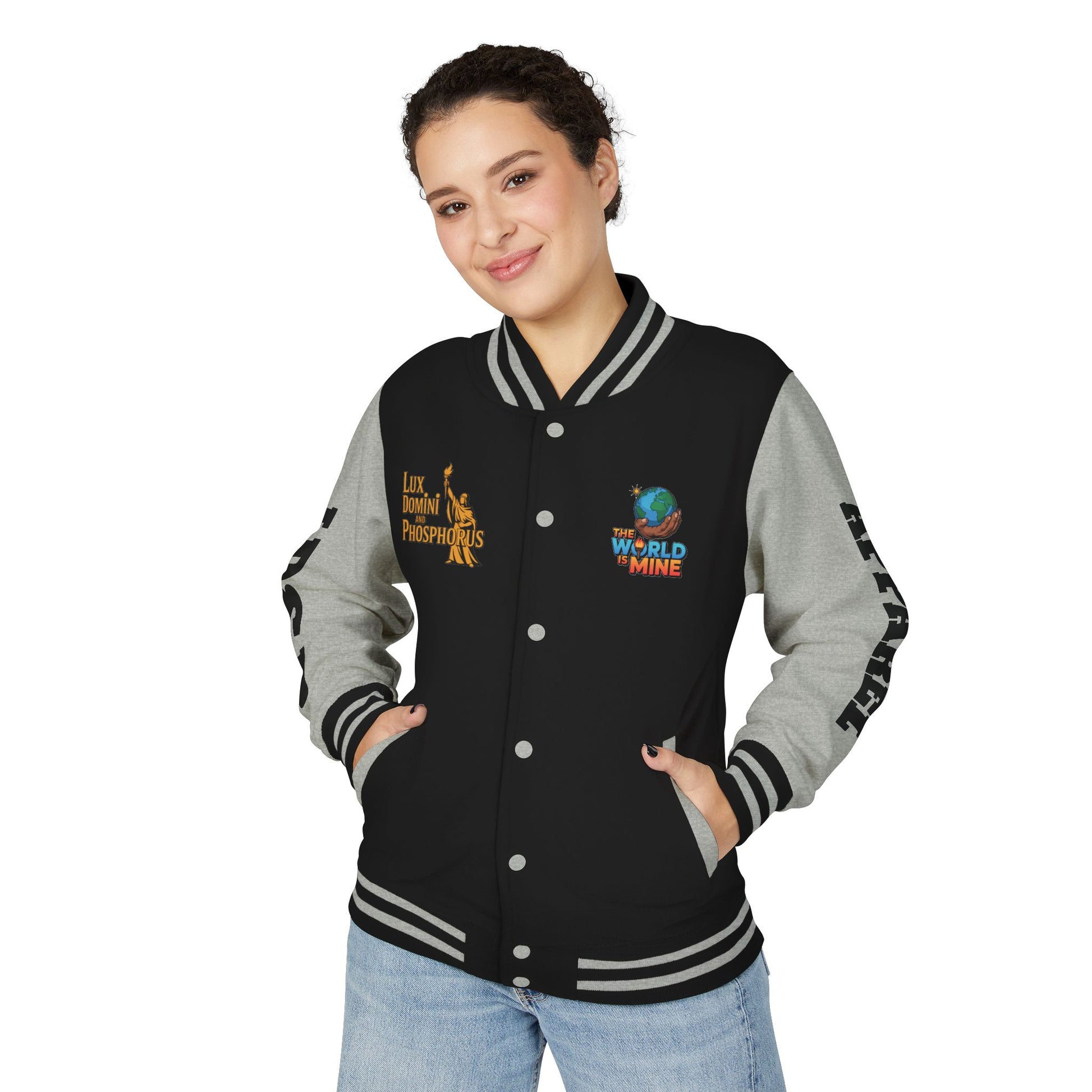 Letterman Jacket - The World is Mine LD&P APPAREL Design