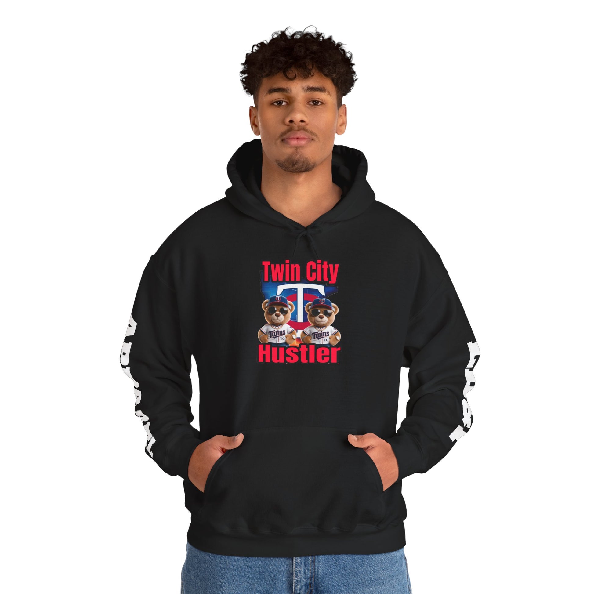 Hooded Sweatshirt - Twin City HUSTLER