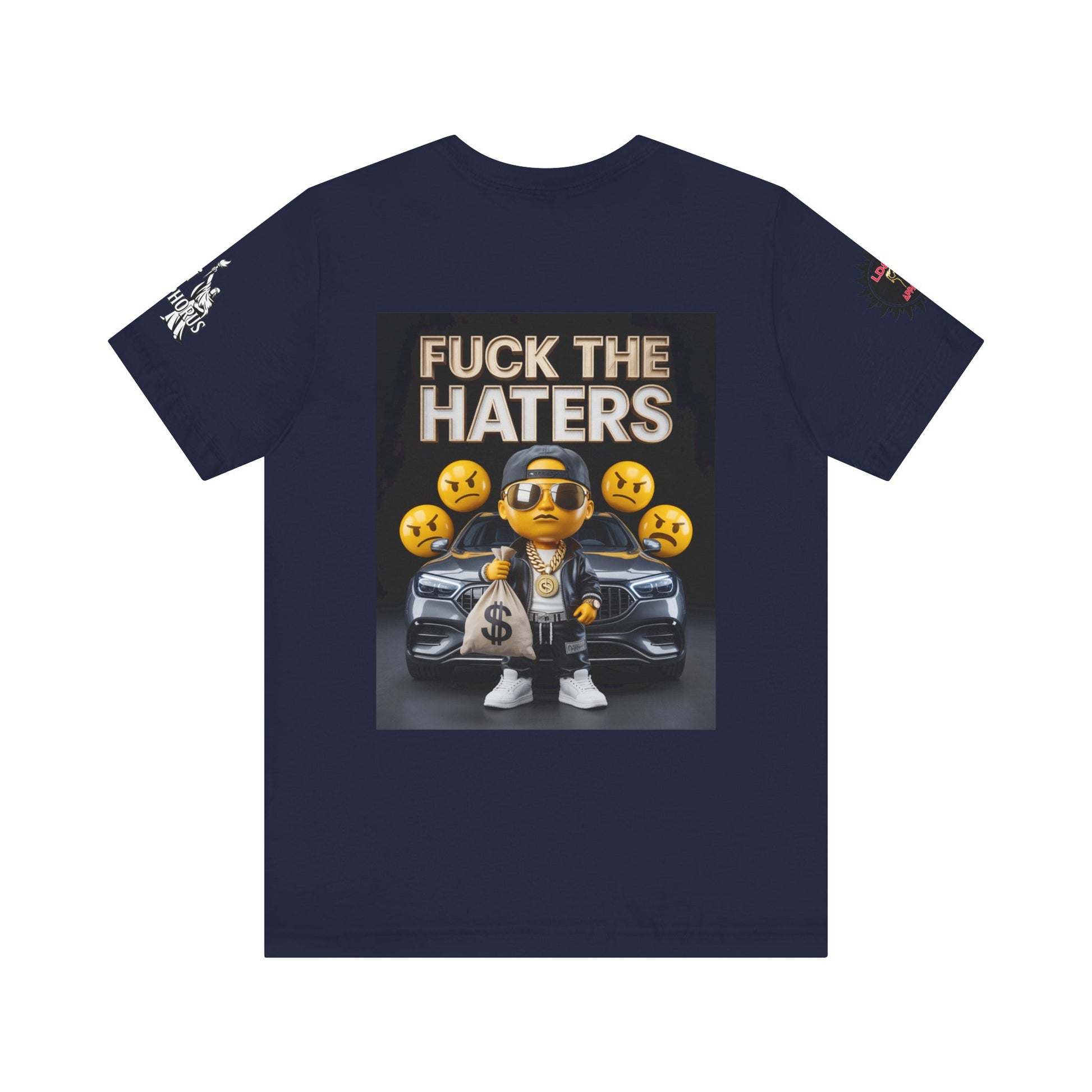 Fuck the Haters Unisex Tee - Bold Graphic Motivational Shirt