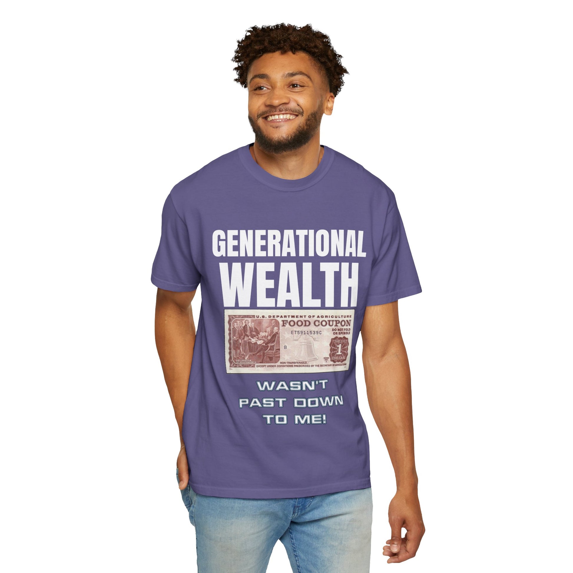 Garment-Dyed T-shirt Generational Wealth Tee