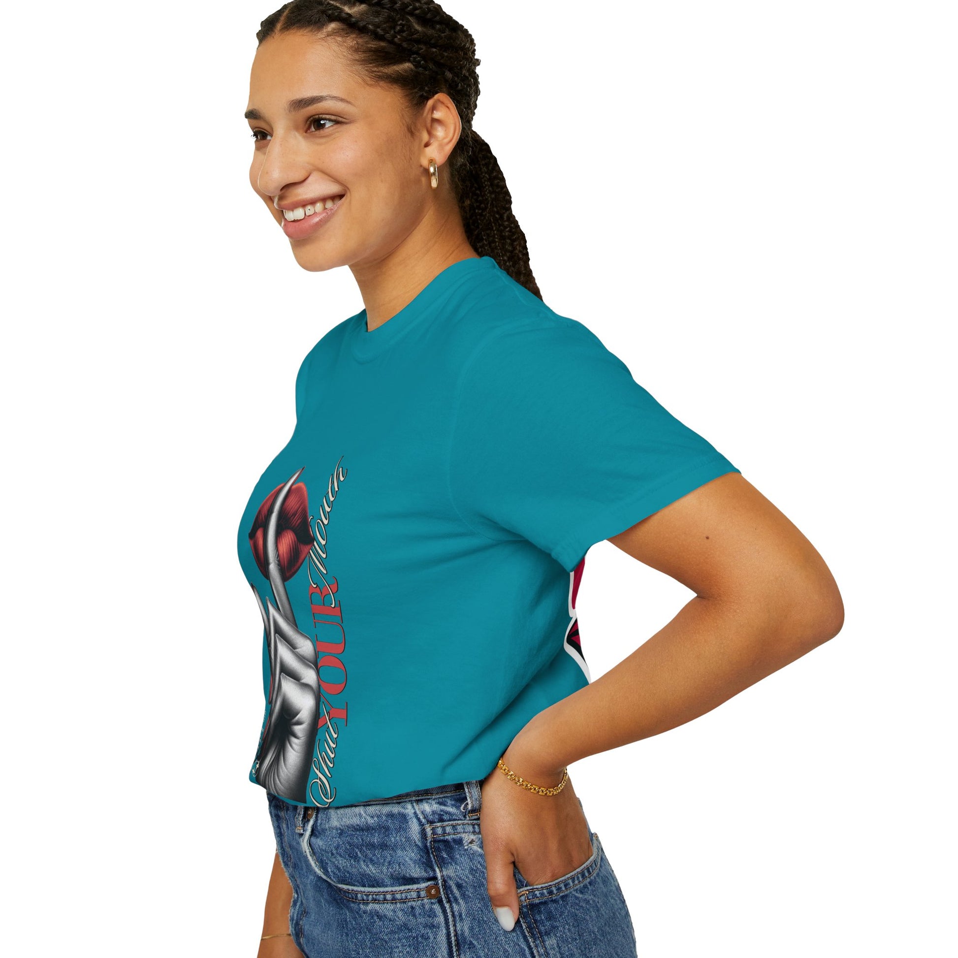 Dyed T-shirt - Big Moma Print