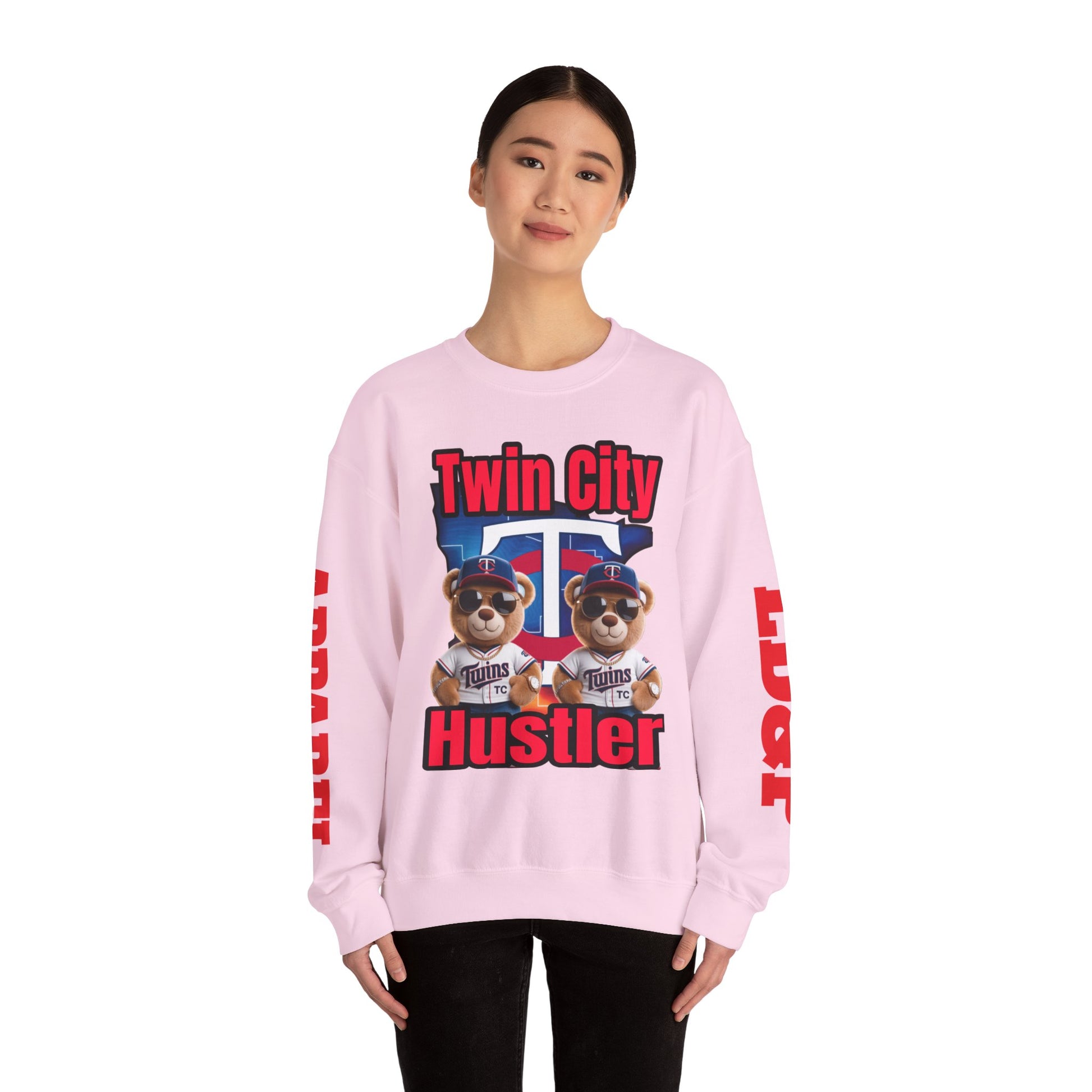 Crewneck Sweatshirt Twin City Hustler LD&P Apparel Design