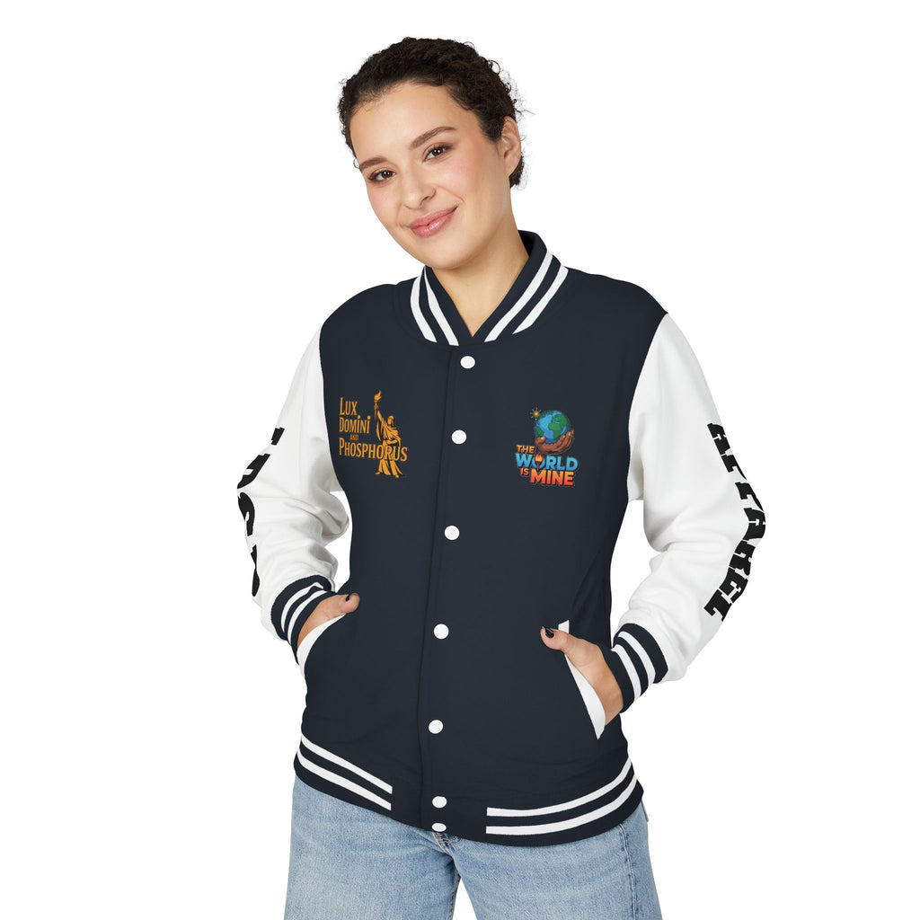 Letterman Jacket - The World is Mine LD&P APPAREL Design