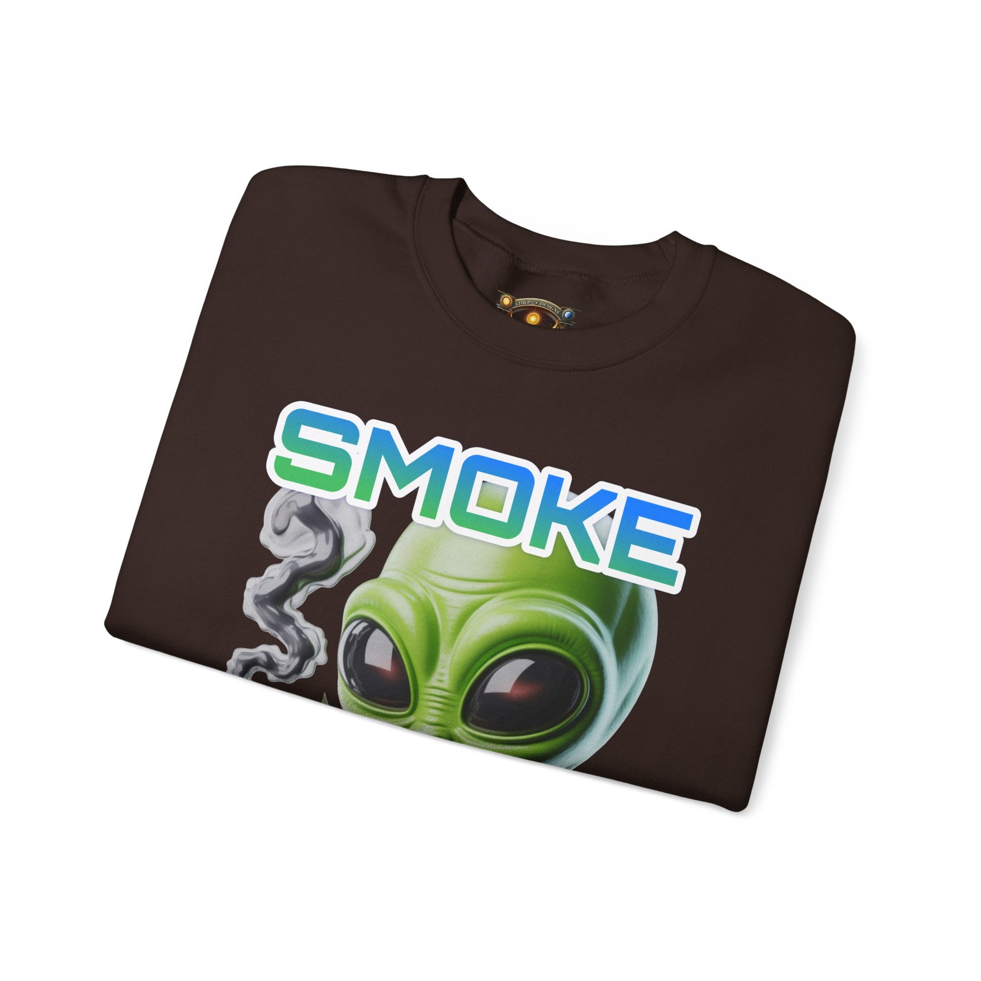 Crewneck Sweatshirt - Smoke That LD&P APPAREL Design
