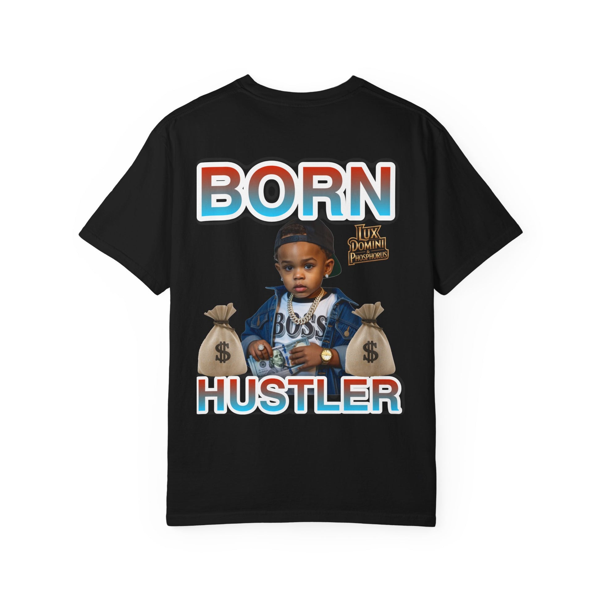 Garment-Dyed T-shirt BORN HUSTLER LD&P APPAREL