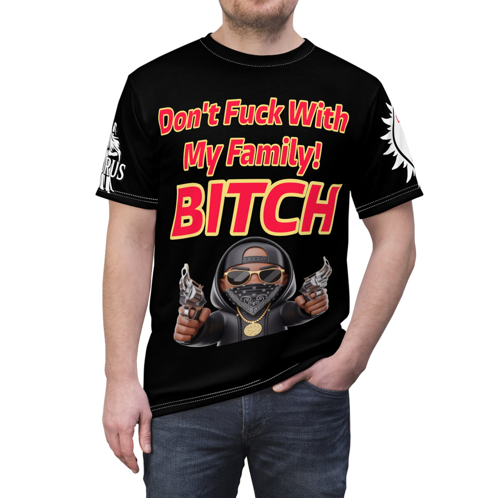 Don't Fuck With My Family Unisex Tee - Lux Domini and Phosphorus LD&P Apparel Design