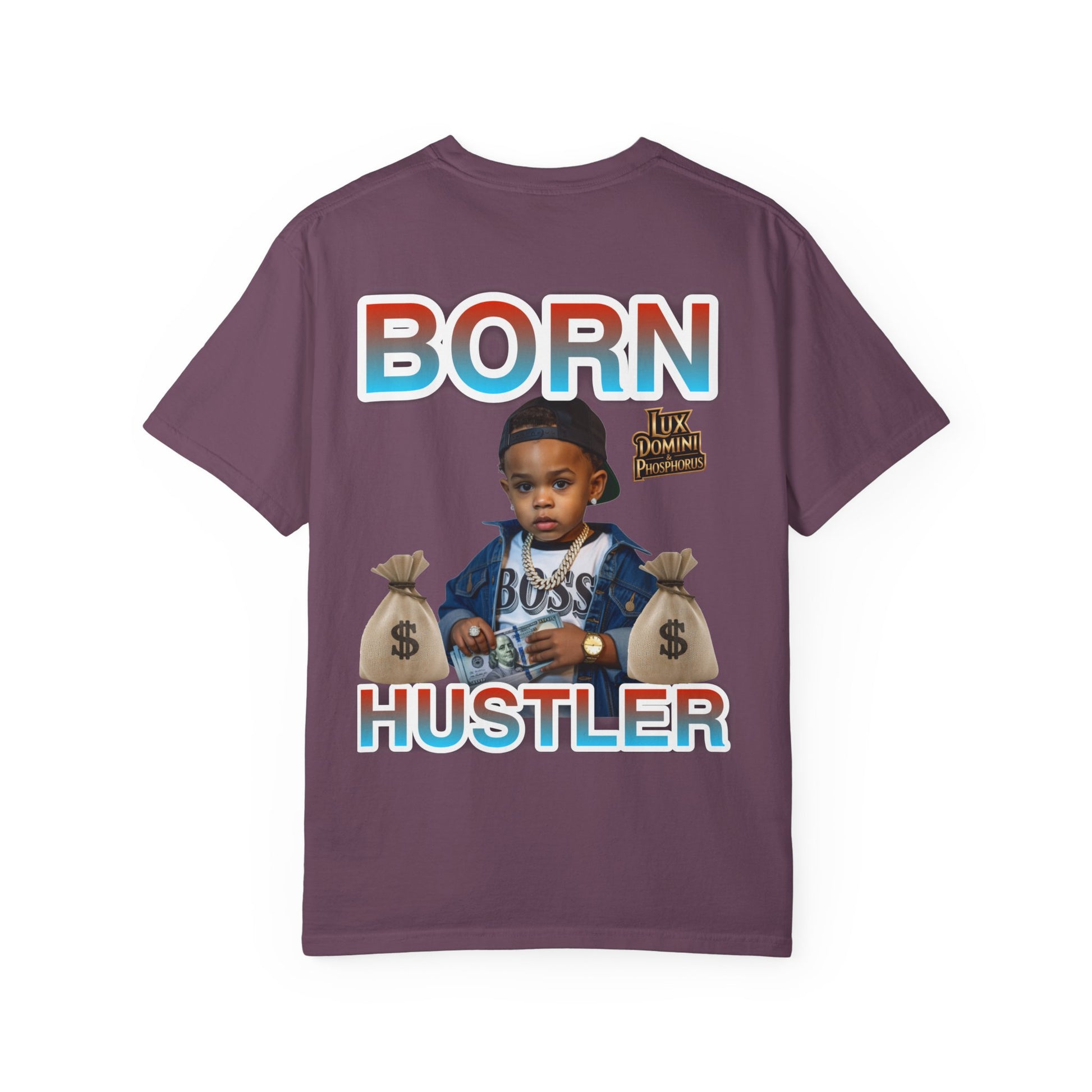 Garment-Dyed T-shirt BORN HUSTLER LD&P APPAREL