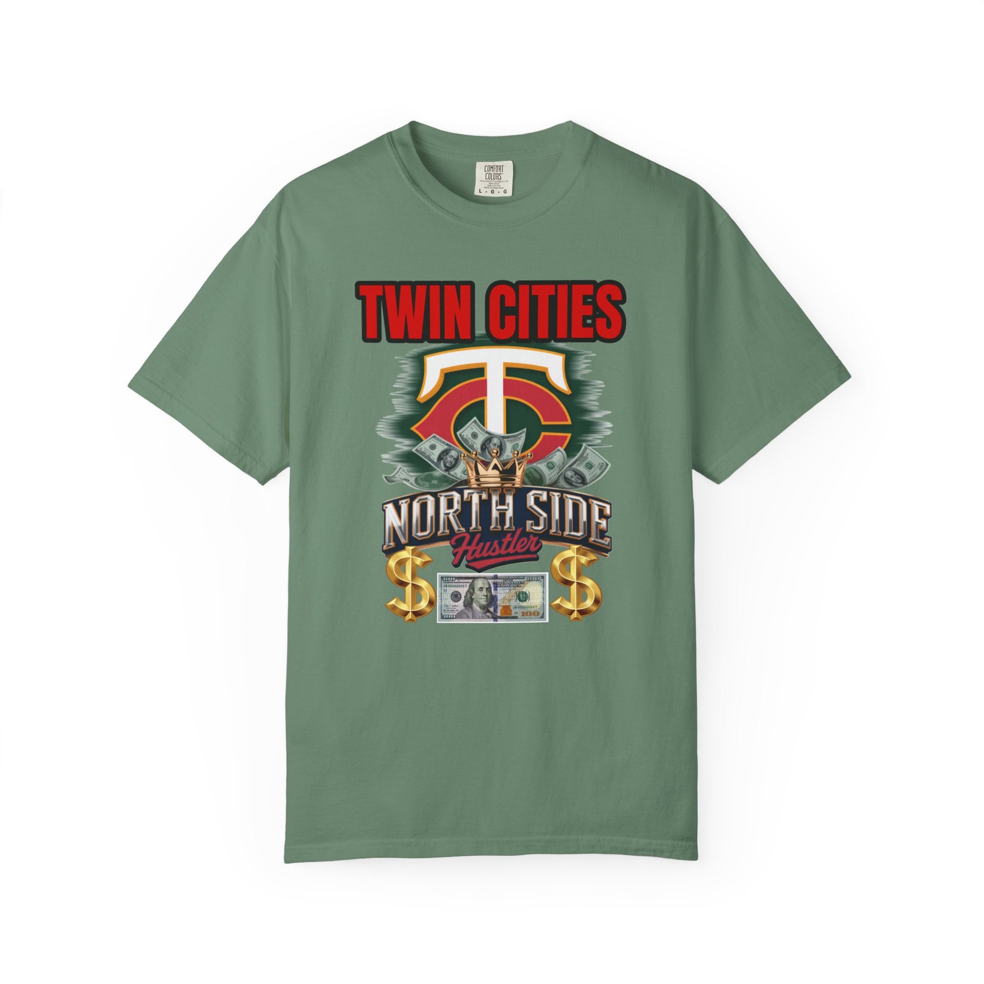 Garment-Dyed T-shirt - TC Northside HUSTLER