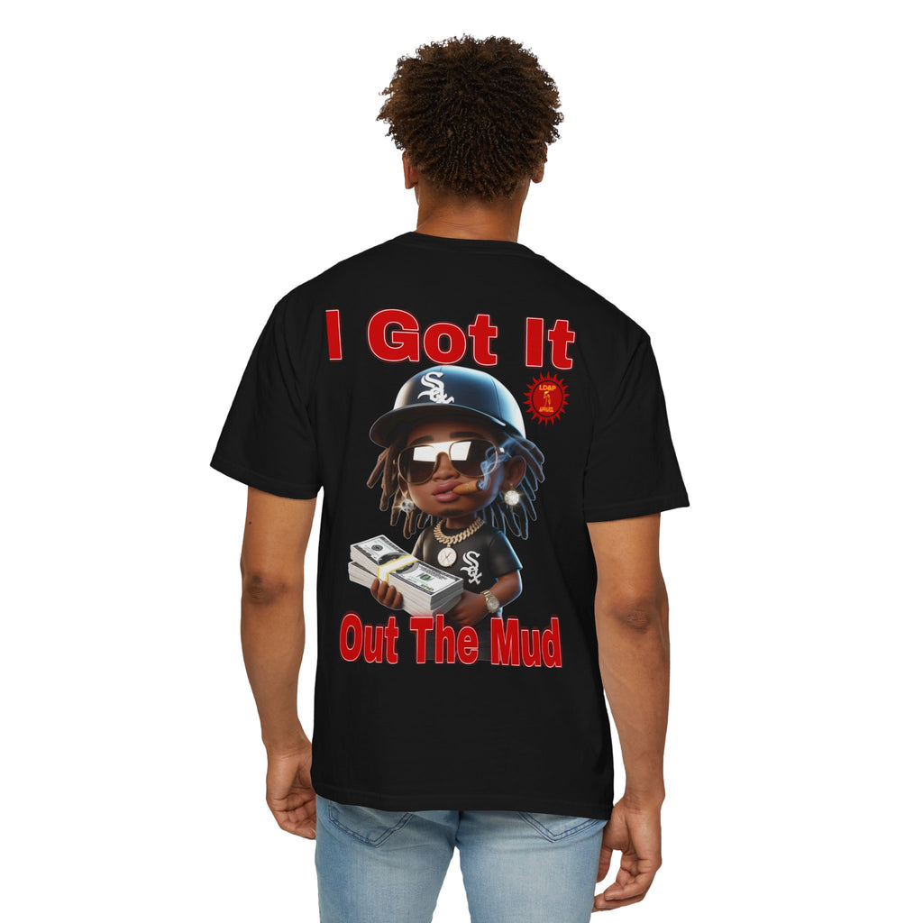 T-Shirt Out The Mud Hustler - Unisex Garment-Dyed