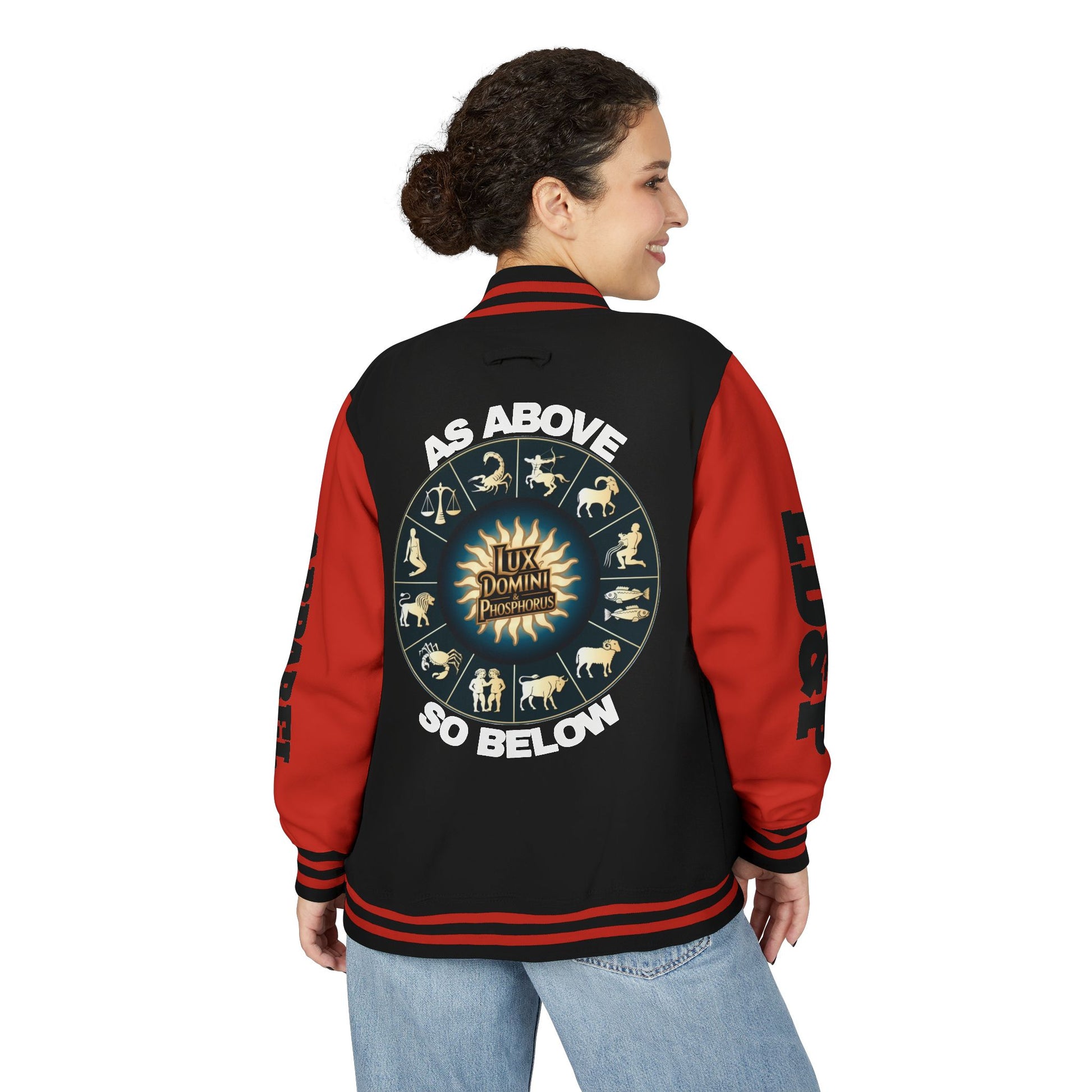 Letterman Jacket - As above so below LD&P APPAREL Design