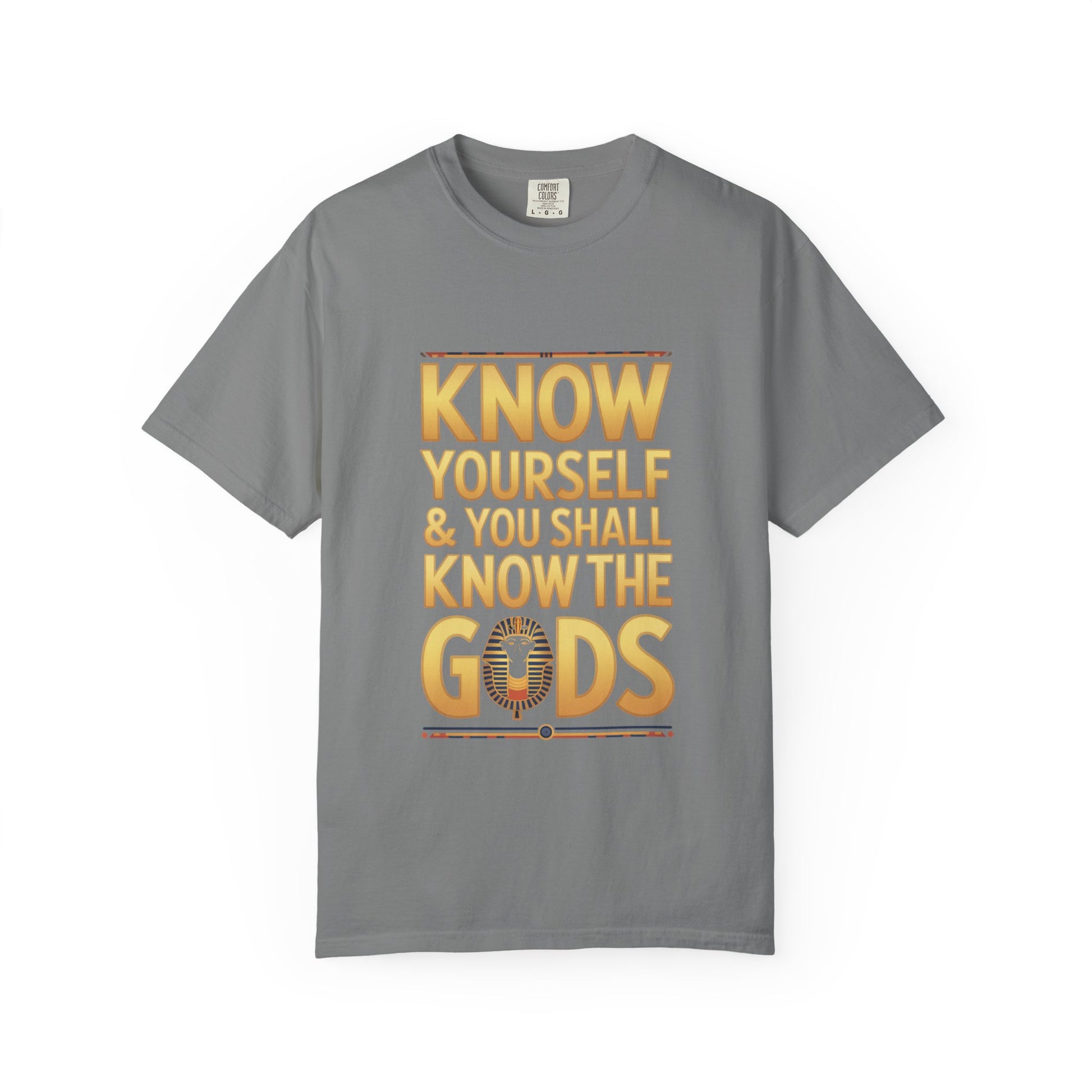 Garment-Dyed T-shirt - Know Yourself Design
