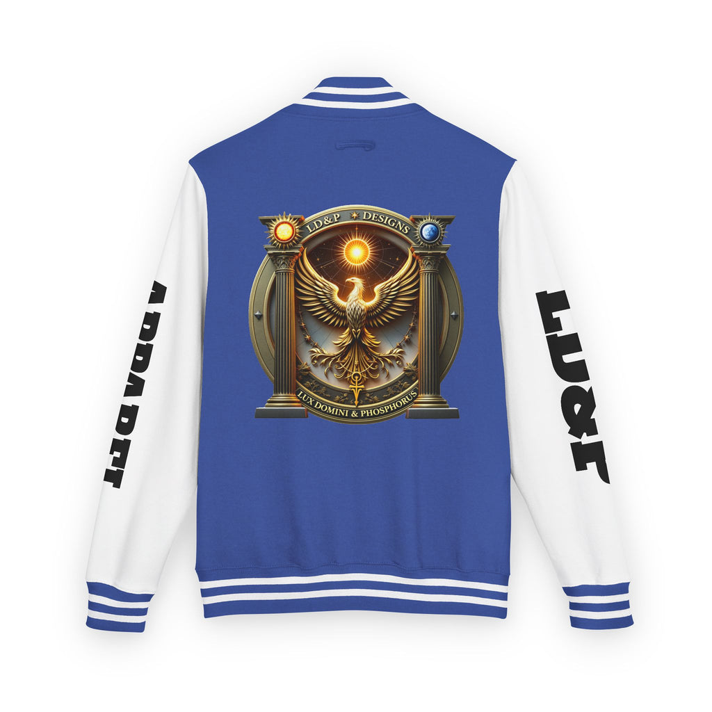 Letterman Jacket LD&P APPAREL Logo Design