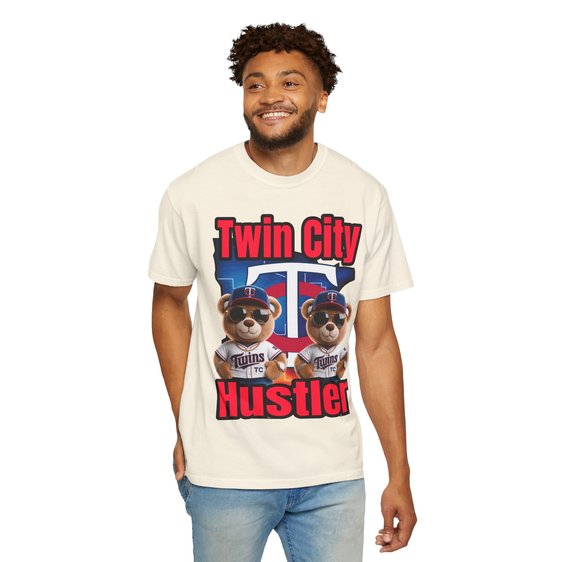 Hustler Garment-Dyed T-shirt - Twin City LD&P Apparel Design