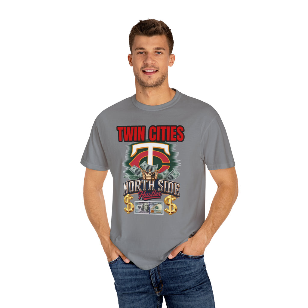Garment-Dyed T-shirt - TC Northside HUSTLER