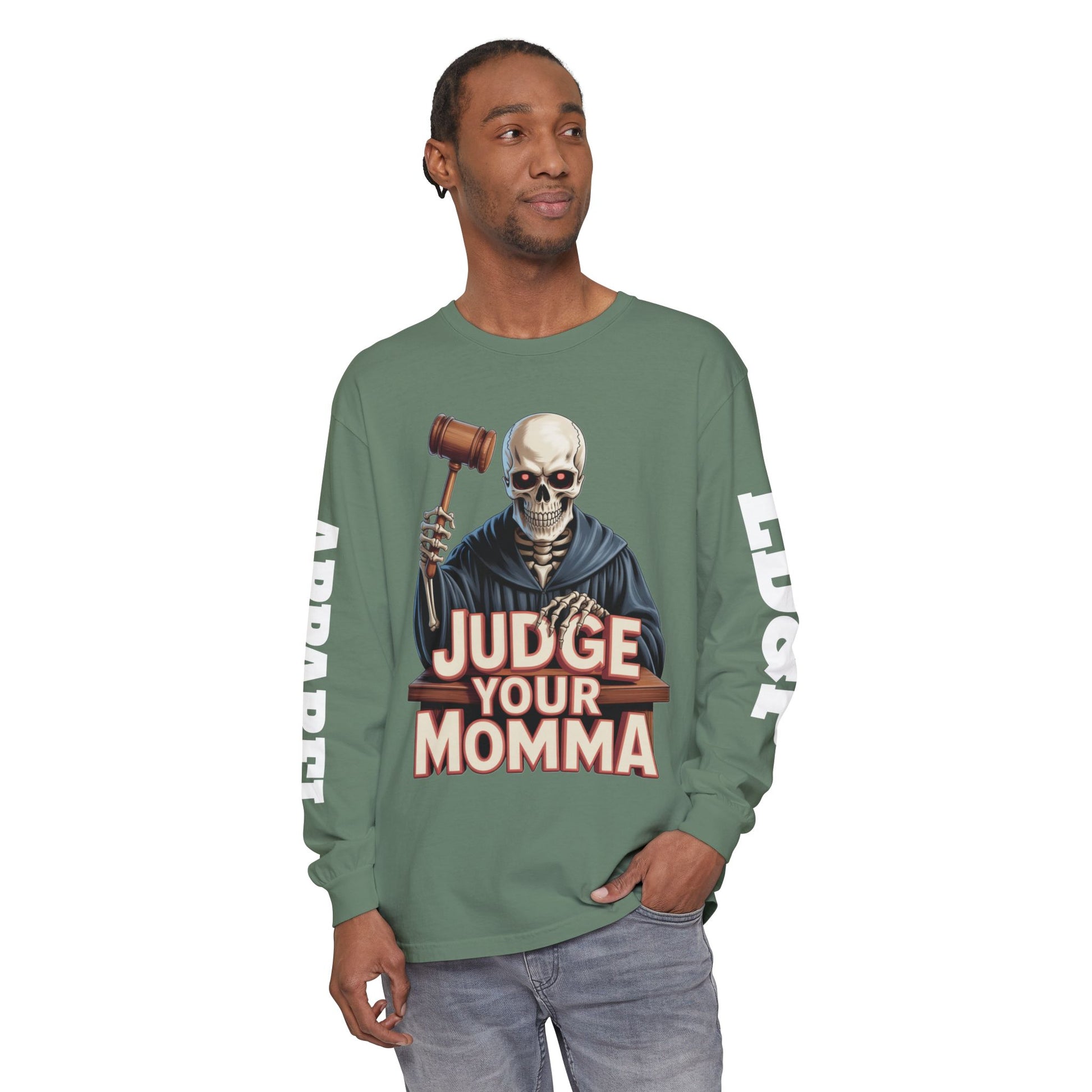 Judge Your Momma Long Sleeve T-Shirt