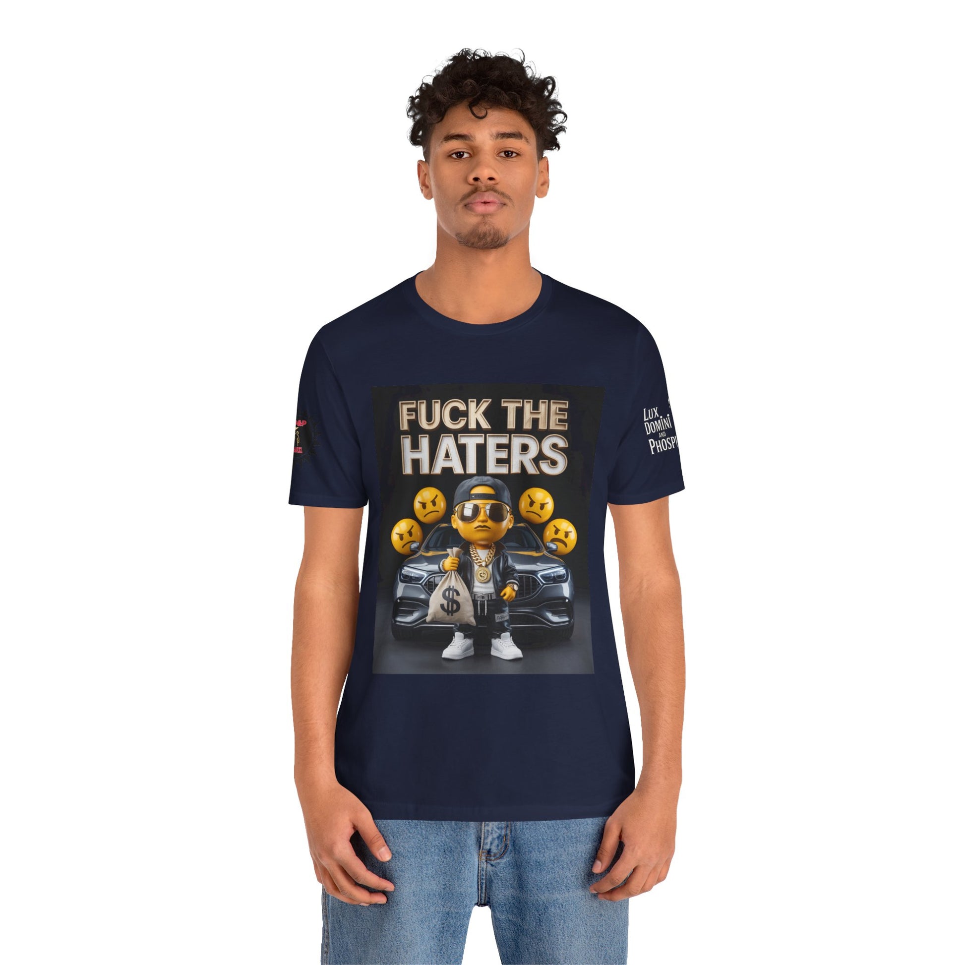 Fuck the Haters Unisex Tee - Bold Graphic Motivational Shirt
