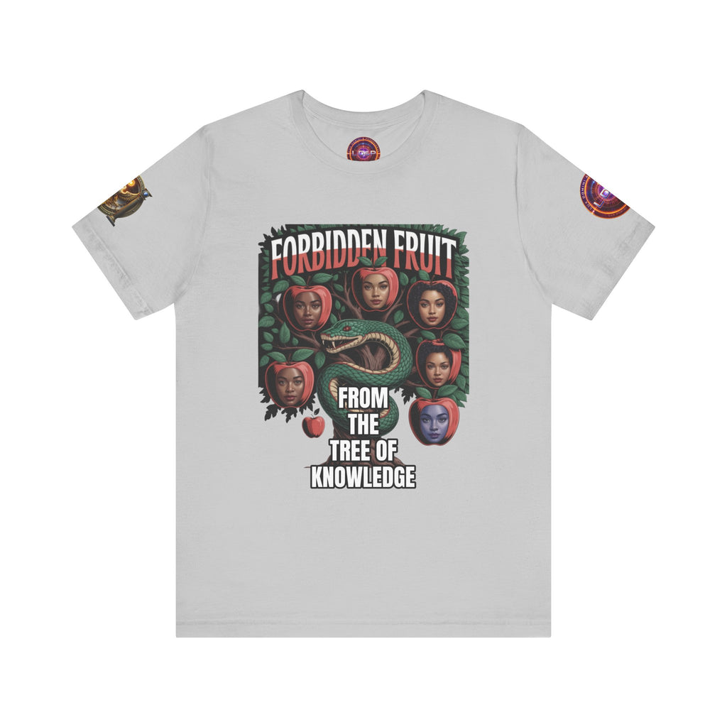 Short Sleeve Tee - Tree of Knowledge Forbidden Fruit Design
