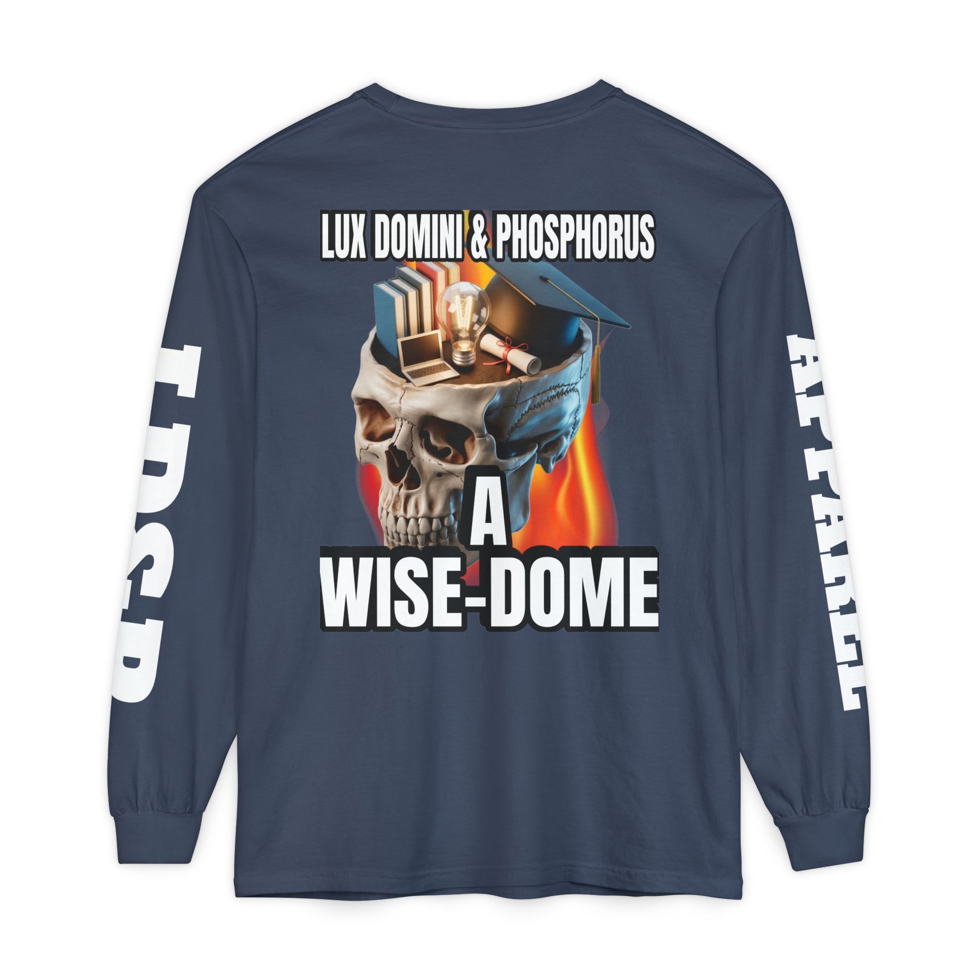 'A Wise-Dome' LD&P APPAREL Long Sleeve Tee