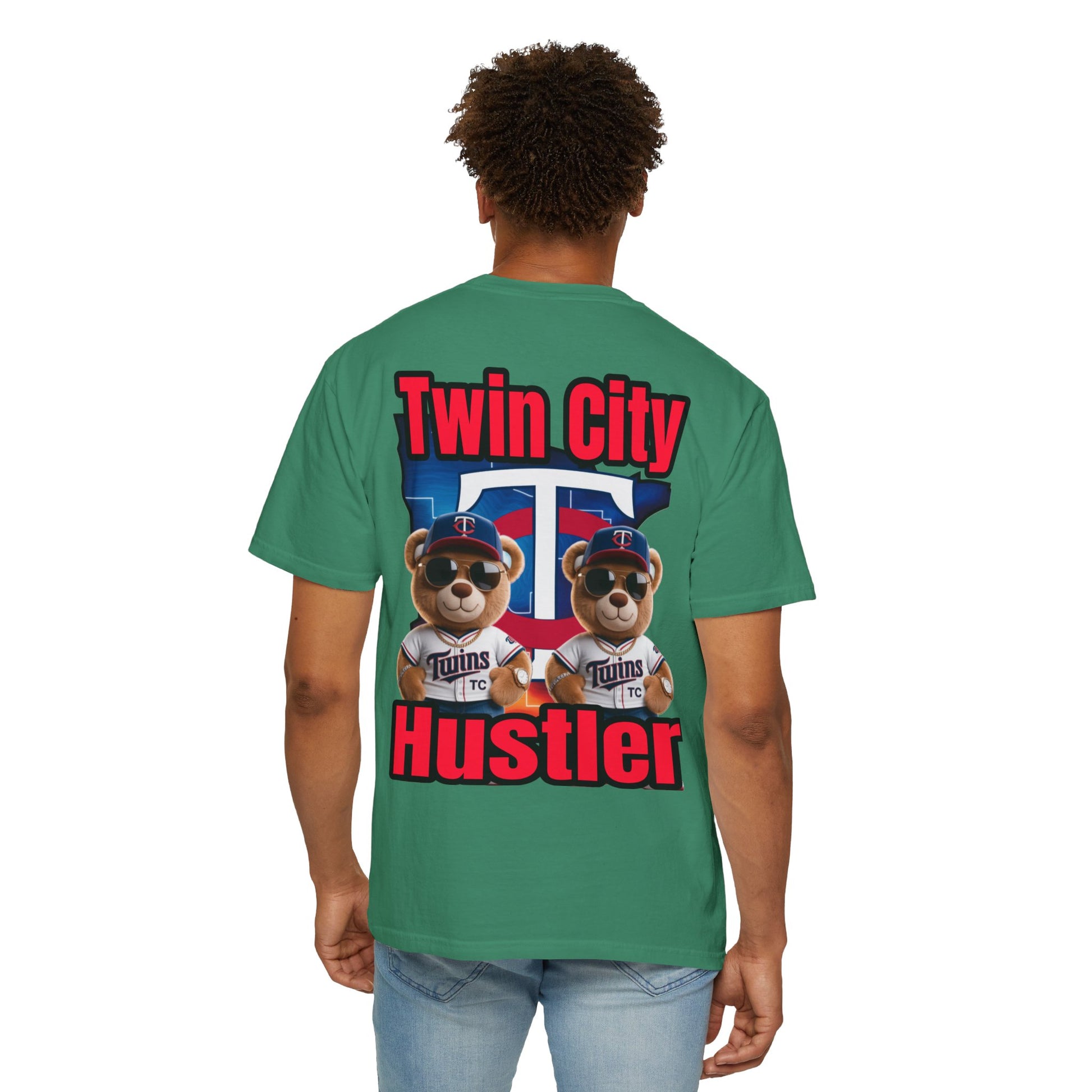 Hustler Garment-Dyed T-shirt - Twin City LD&P Apparel Design